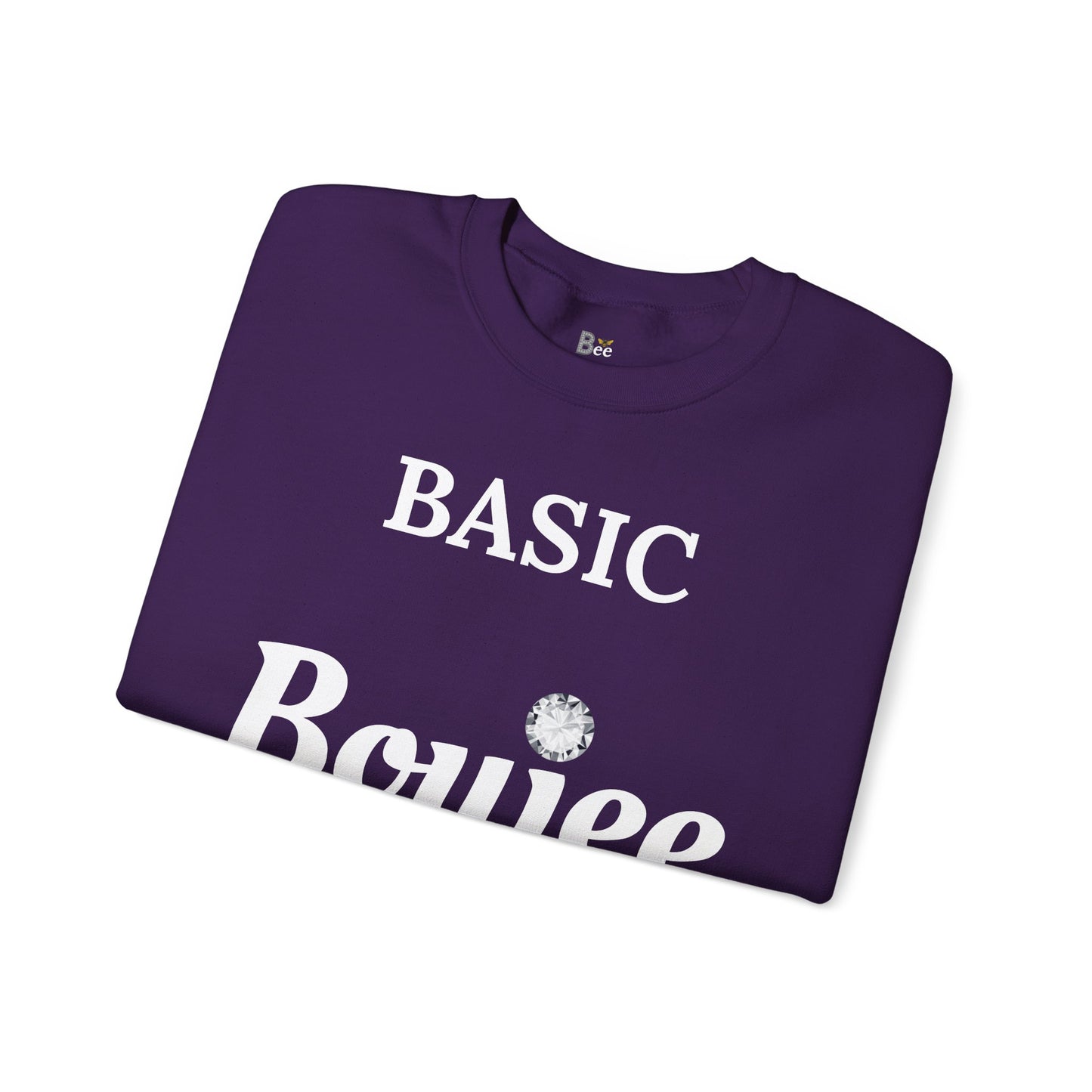 Basic Boujee Blessed - Heavy Blend™ Dark Colors Crewneck Sweatshirt