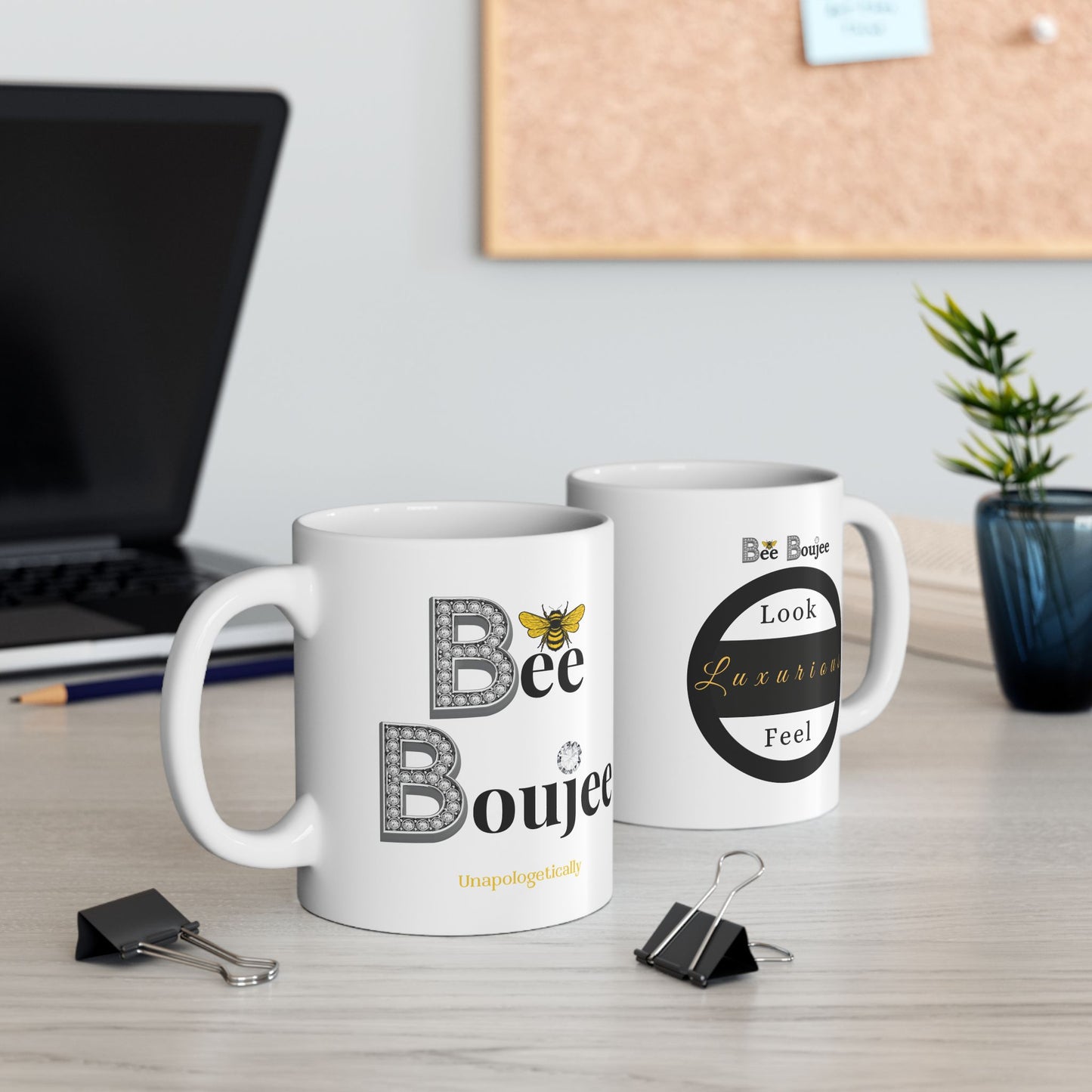 Bee Boujee - Mug WHITE 11oz