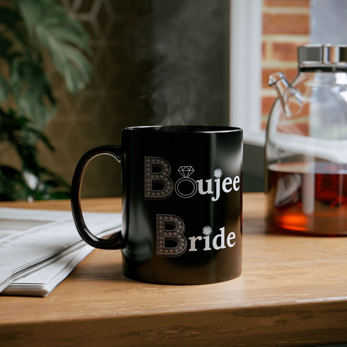 Boujee Bride - Mug BLACK 11oz