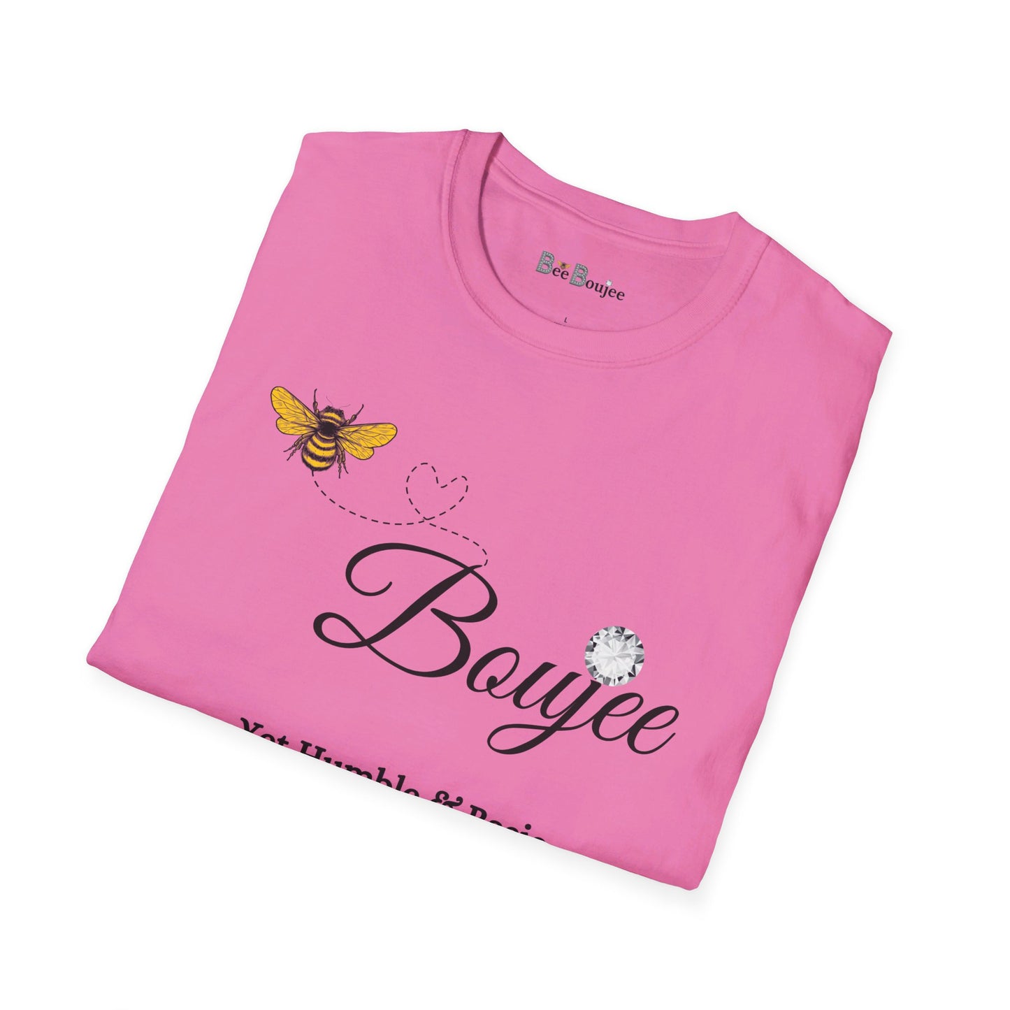 Bee Boujee Yet Humble & Basic - Softstyle T-Shirt