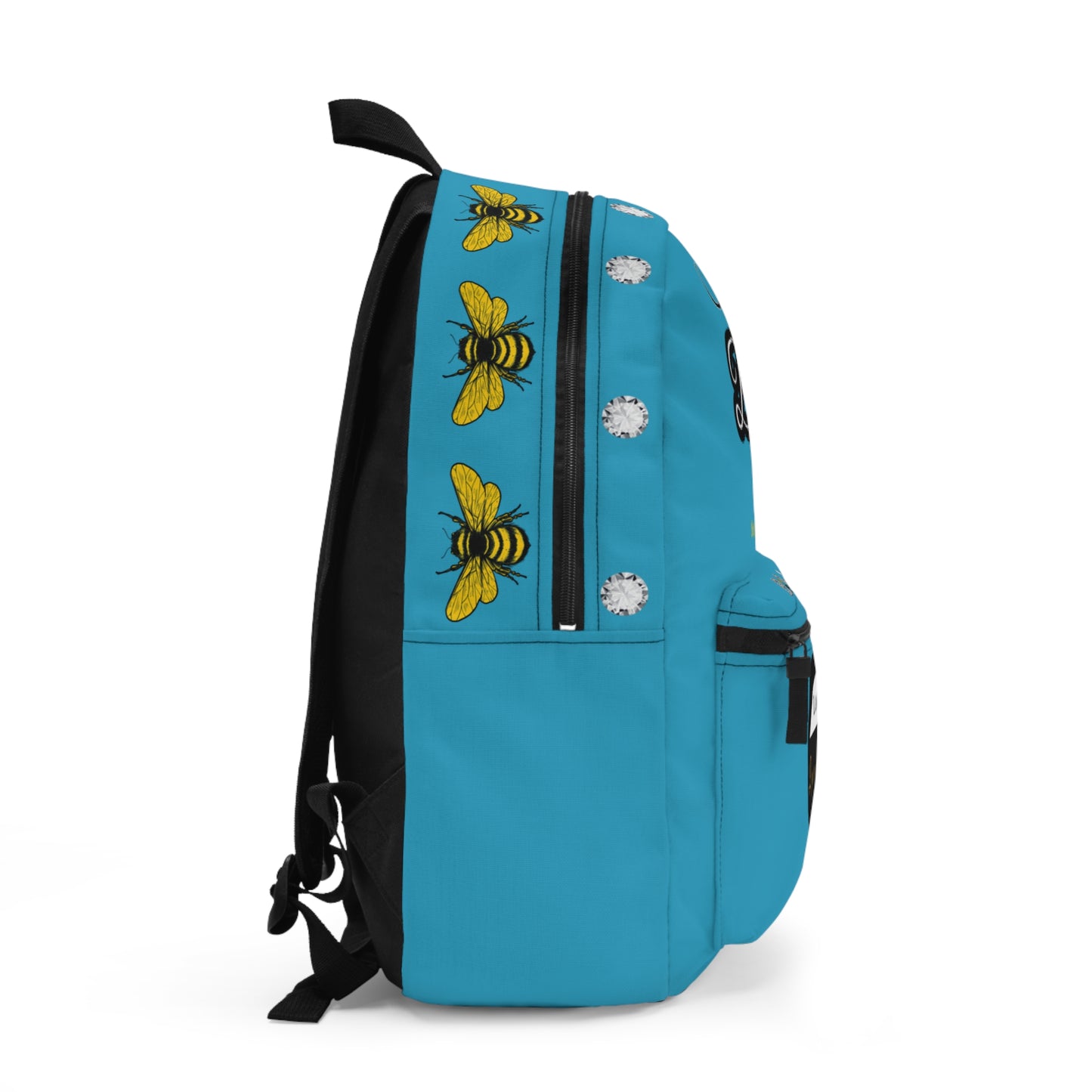 Feeling Boujee DIAMONDS - Backpack TURQUOISE