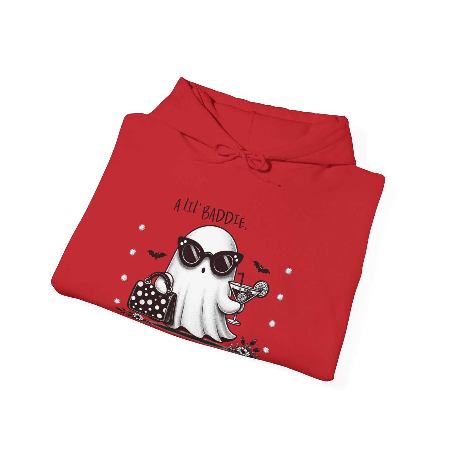 Halloween Booo in Boooujee Heavy Blend™ Hooded Sweatshirt