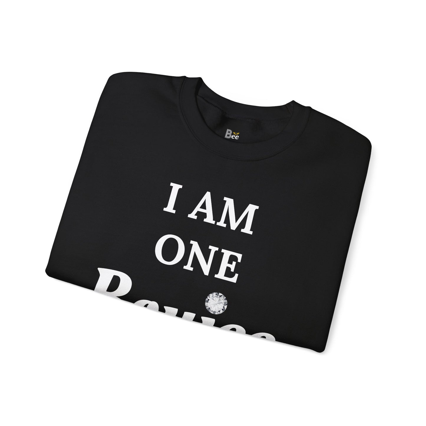 I Am One Boujee Bitch - Heavy Blend™ Dark Colors Crewneck Sweatshirt