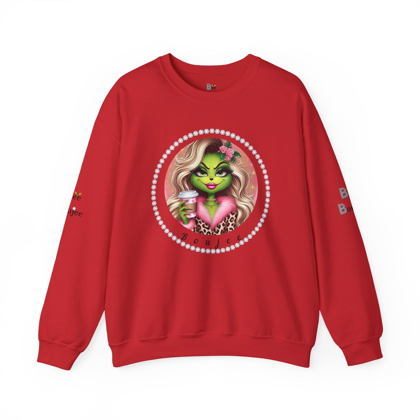 Boujee "Gritch" - Heavy Blend™ Light Colors Crewneck Sweatshirt