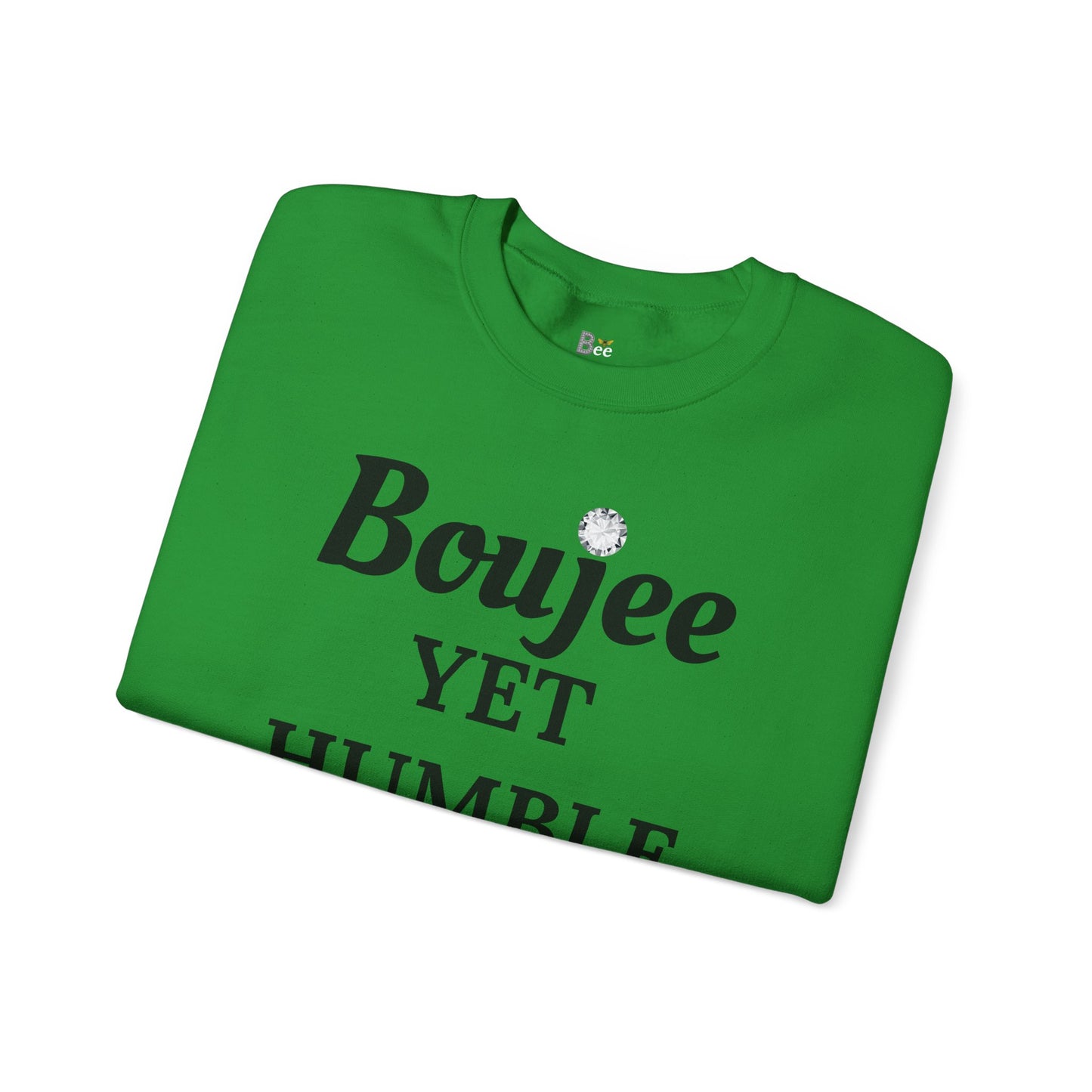 Boujee Yet Humble & Basic - Heavy Blend™ Light Colors Crewneck Sweatshirt