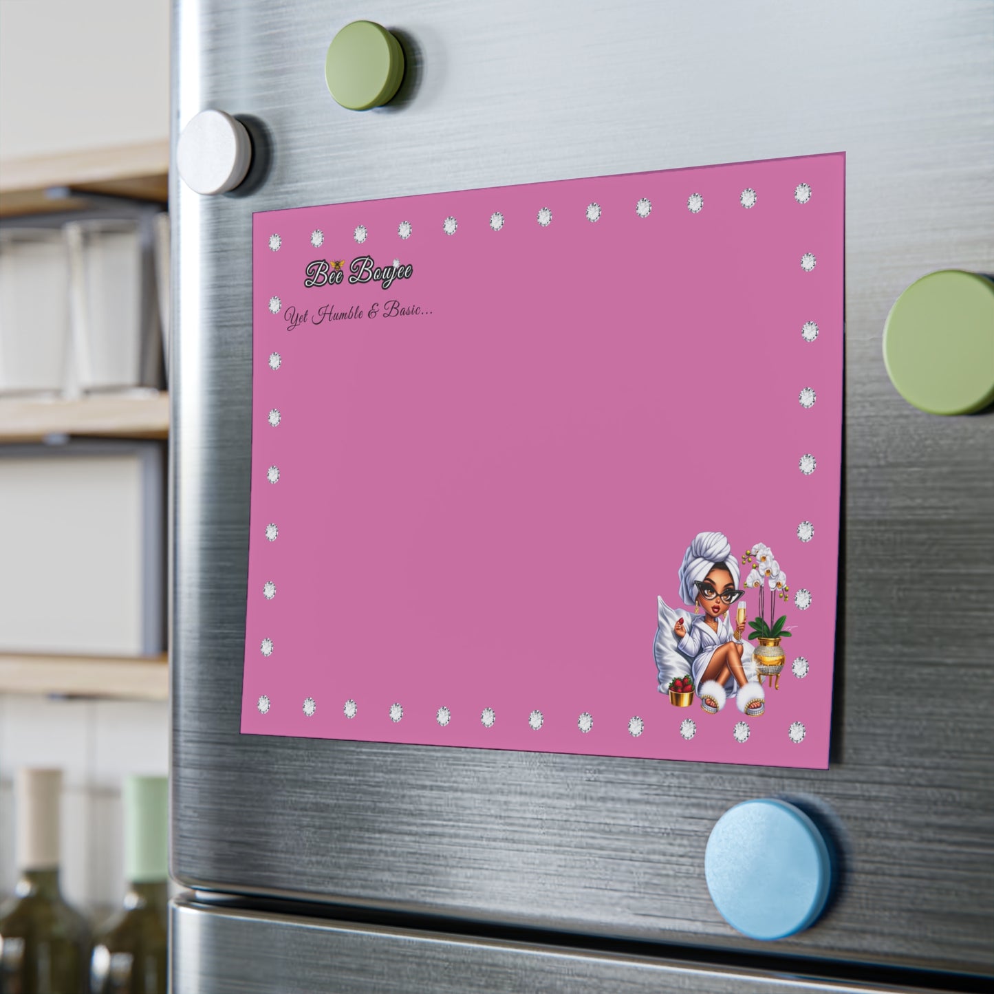Bee Boujee DIAMONDS Spa 07 - Post-it® Note Pads 8x6