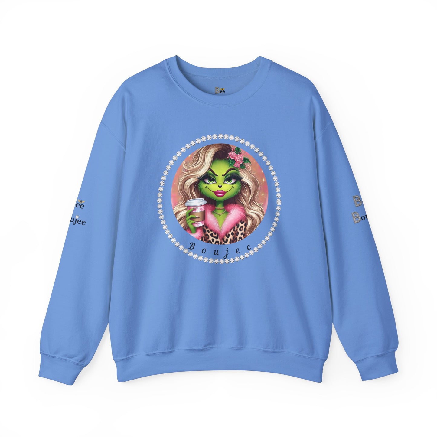Boujee "Gritch" - Heavy Blend™ Light Colors Crewneck Sweatshirt
