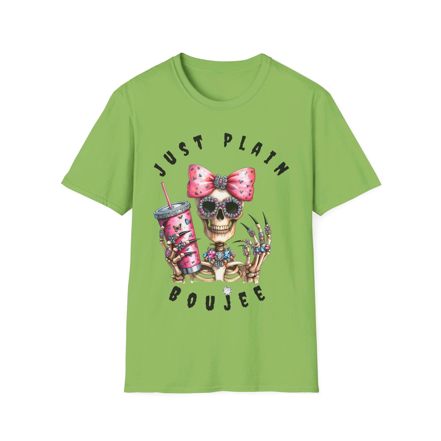 Halloween Just Plain Boujee - Softstyle T-Shirt