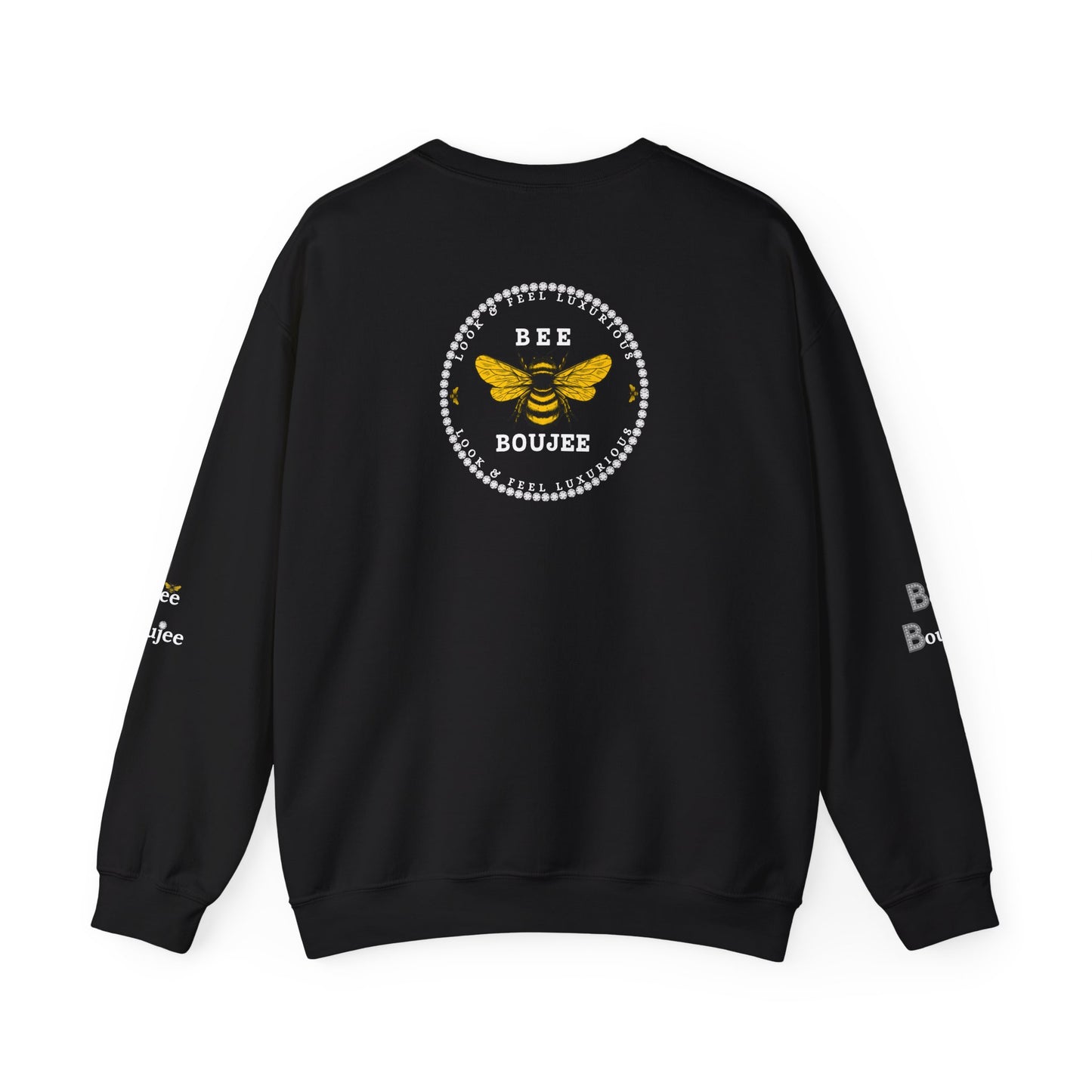 All That + Extra = Boujee - Heavy Blend™ Dark Colors Crewneck Sweatshirt