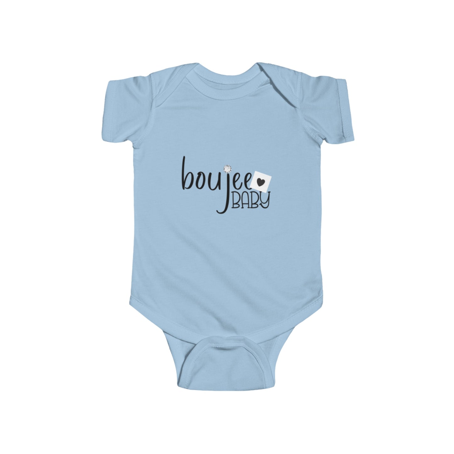 Boujee Baby - Infant Fine Jersey Bodysuit Short Sleeve