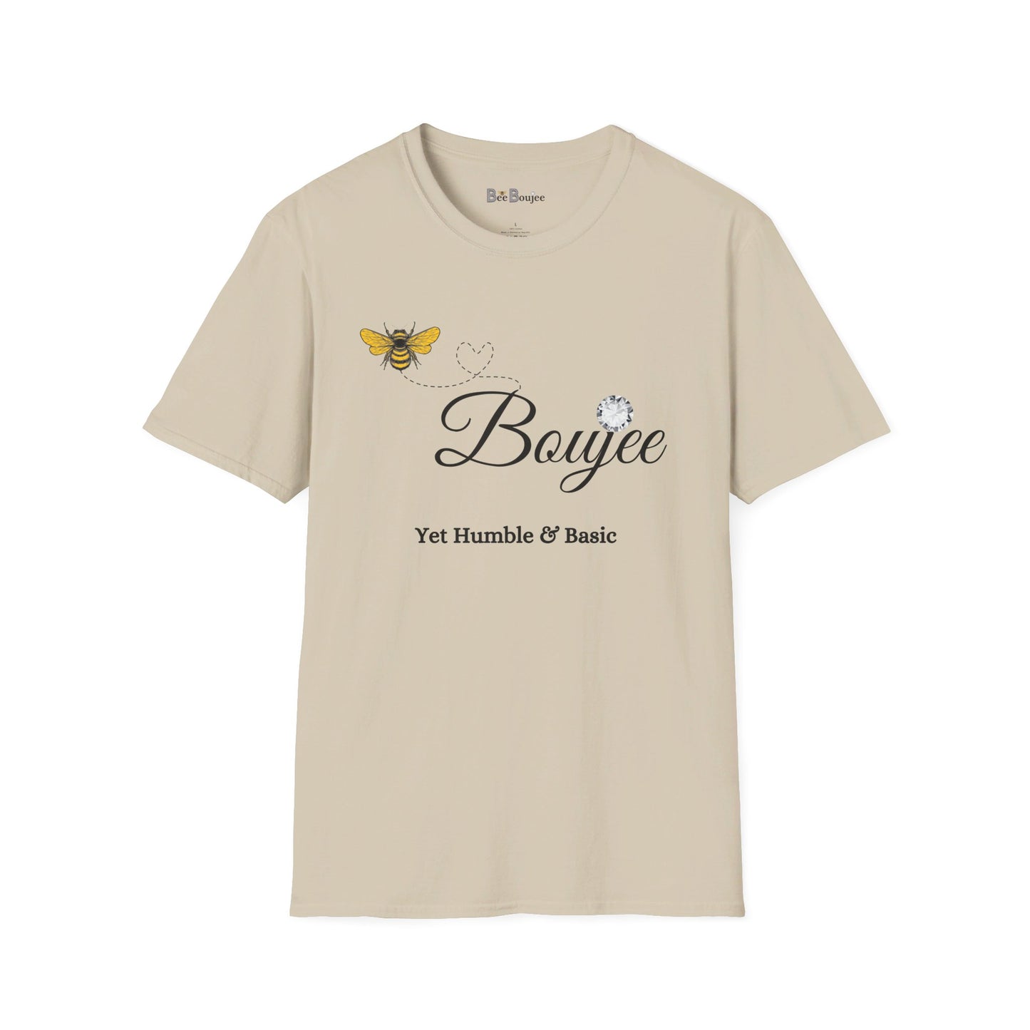 Bee Boujee Yet Humble & Basic - Softstyle T-Shirt