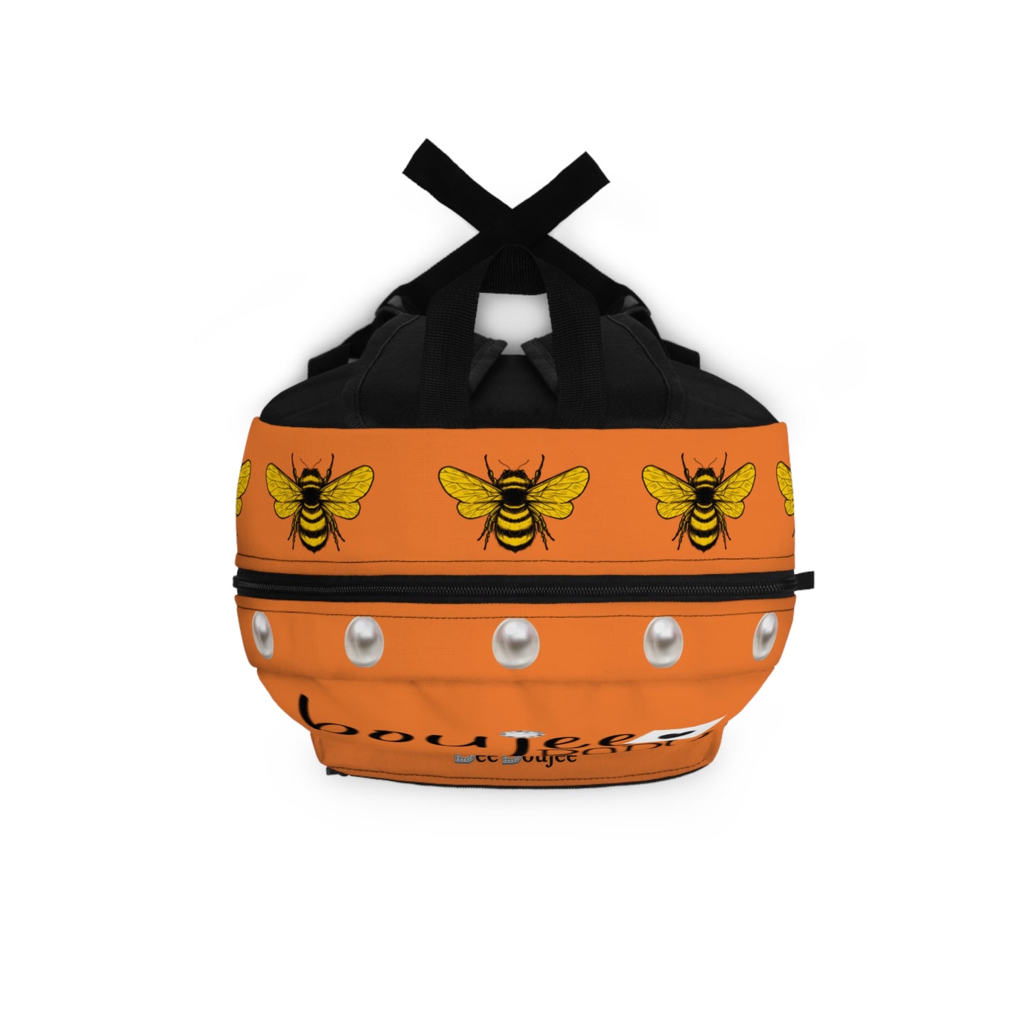 Boujee Baby PEARLS - Backpack ORANGE