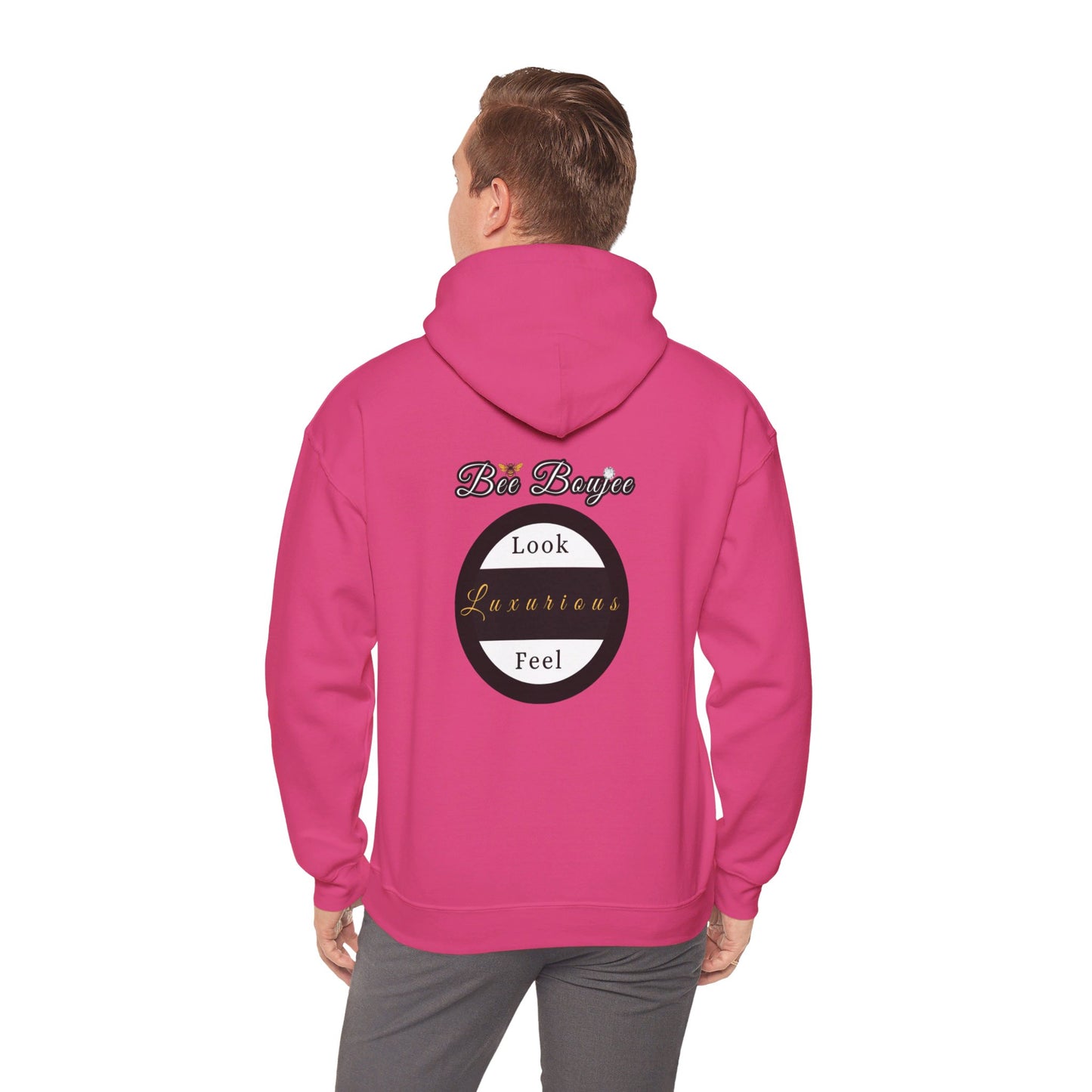 Halloween Booo in Boooujee Heavy Blend™ Hooded Sweatshirt