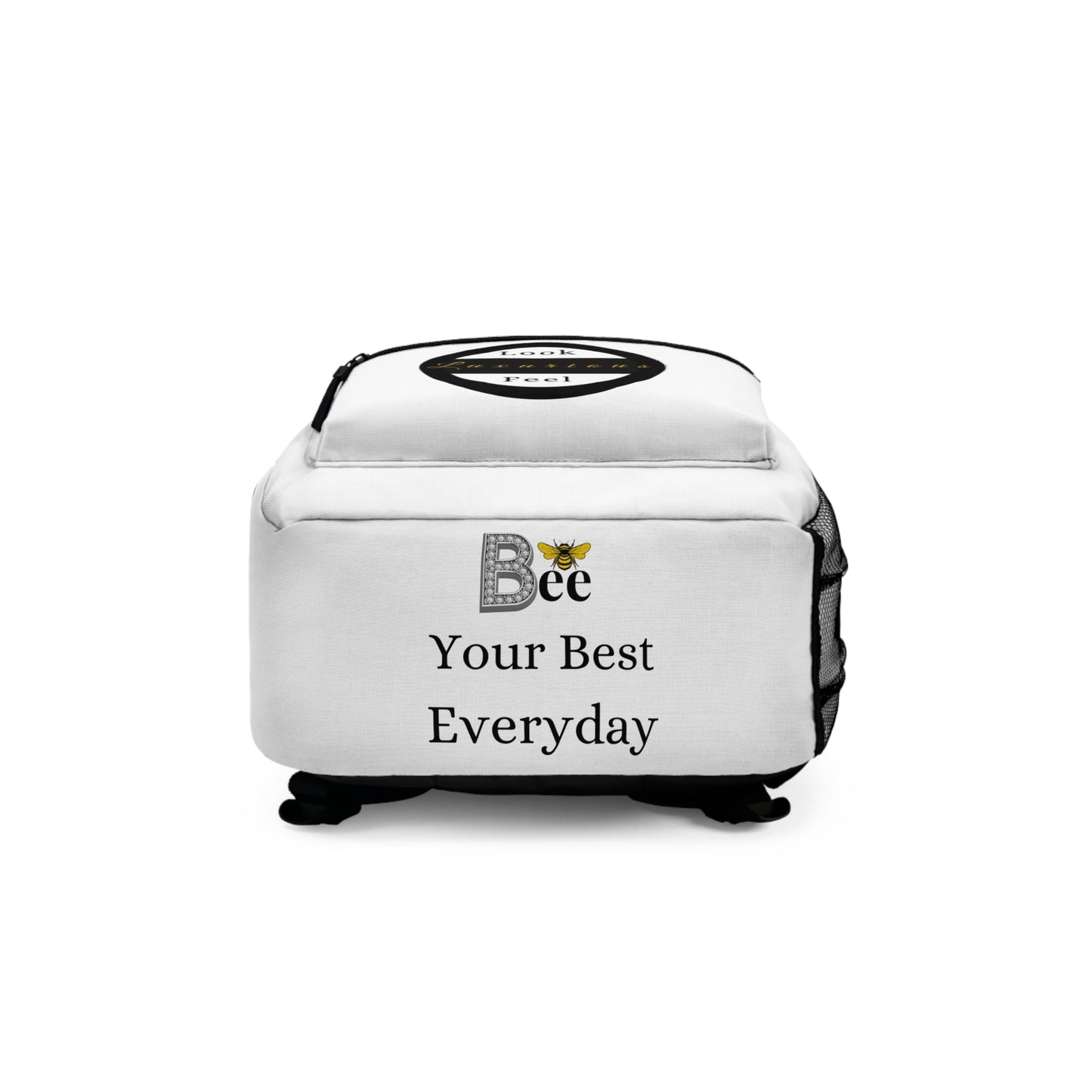 Boujee Baby PEARLS - Backpack WHITE