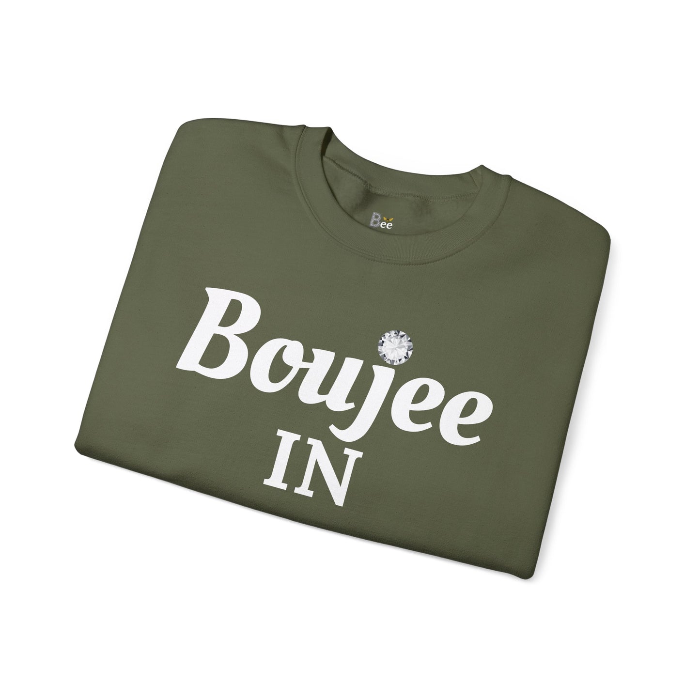 Boujee In My Benz - Heavy Blend™ Dark Colors Crewneck Sweatshirt