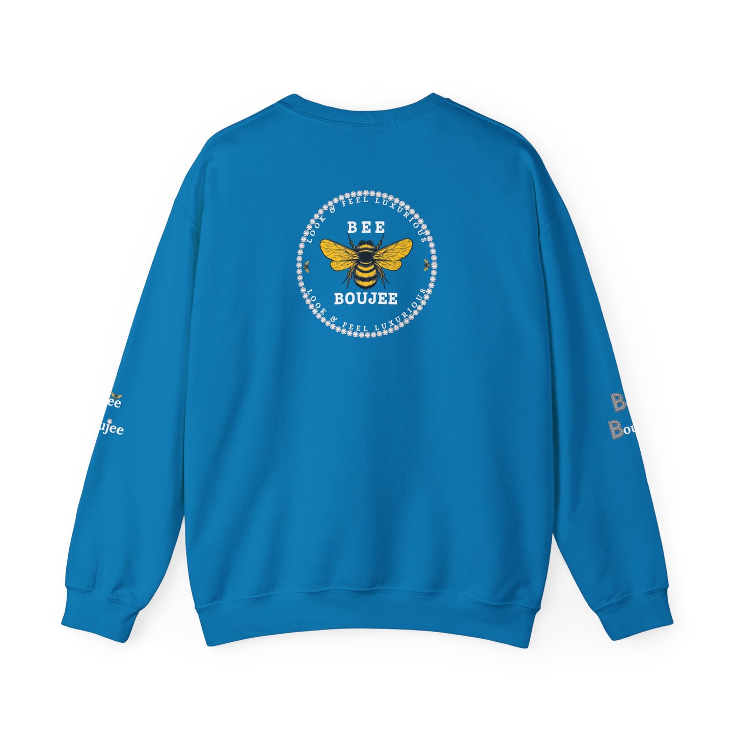 All That + Extra = Boujee - Heavy Blend™ Light Colors Crewneck Sweatshirt