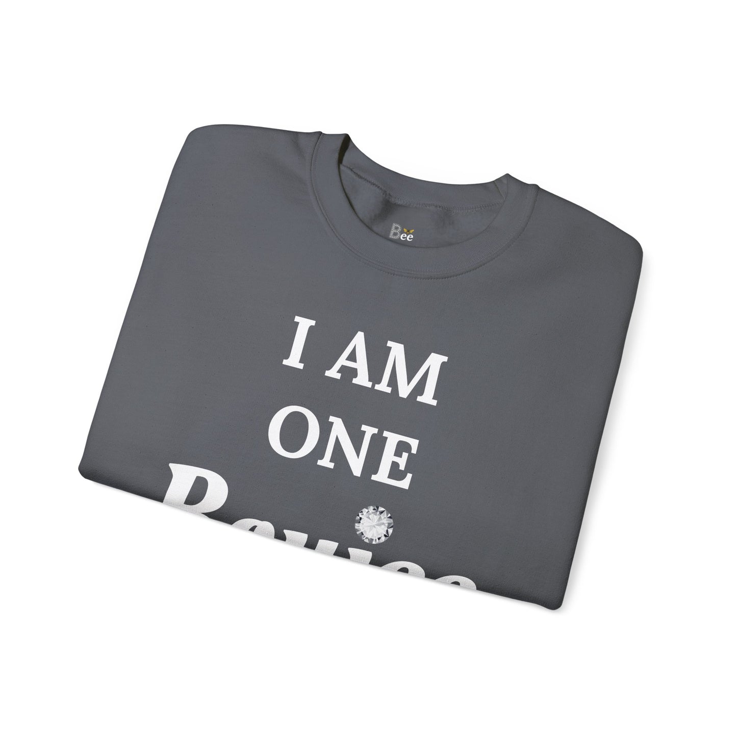 I Am One Boujee Bitch - Heavy Blend™ Dark Colors Crewneck Sweatshirt