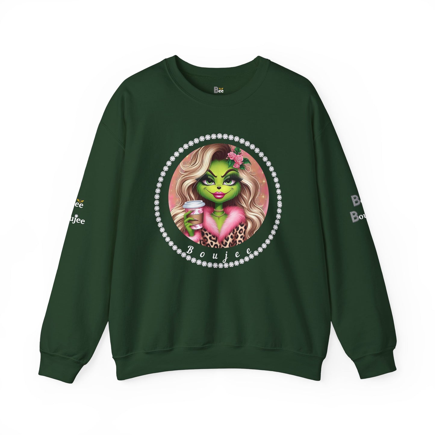 Boujee "Gritch" - Heavy Blend™ Dark Colors Crewneck Sweatshirt