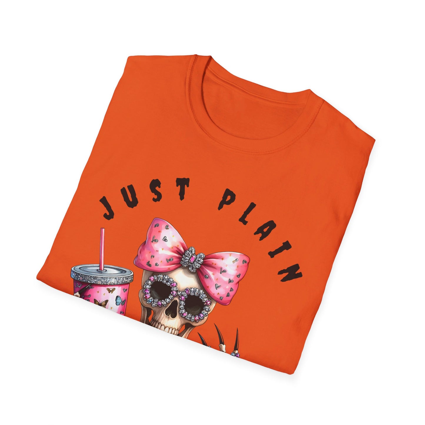 Halloween Just Plain Boujee - Softstyle T-Shirt