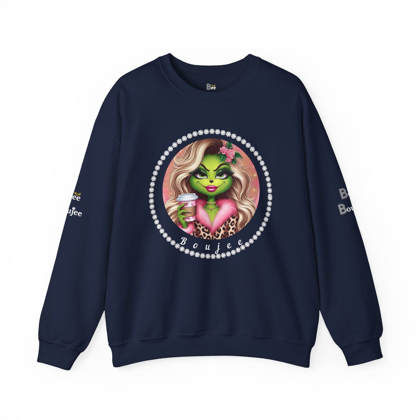 Boujee "Gritch" - Heavy Blend™ Dark Colors Crewneck Sweatshirt