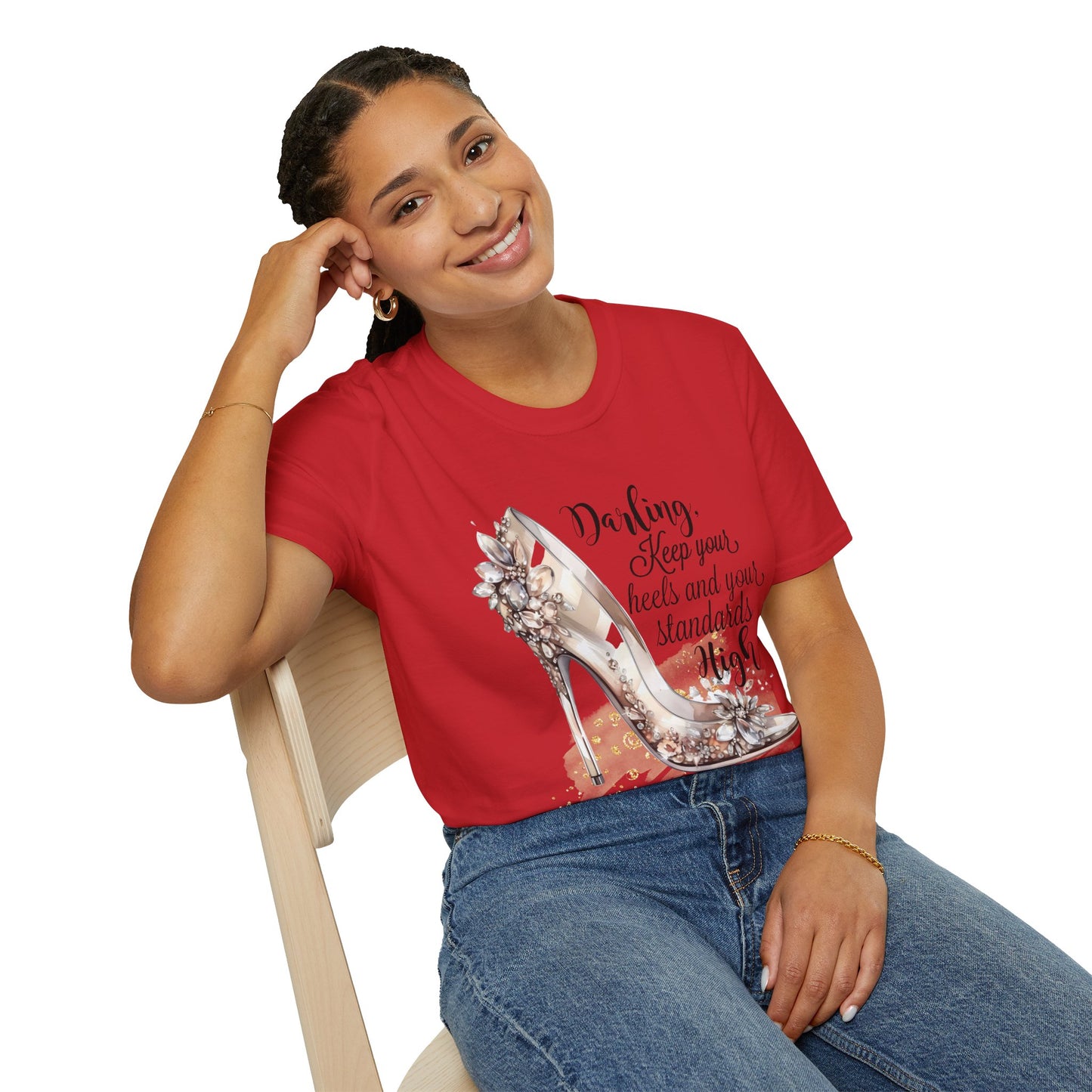Keep Heels & Standards High - Softstyle T-Shirt