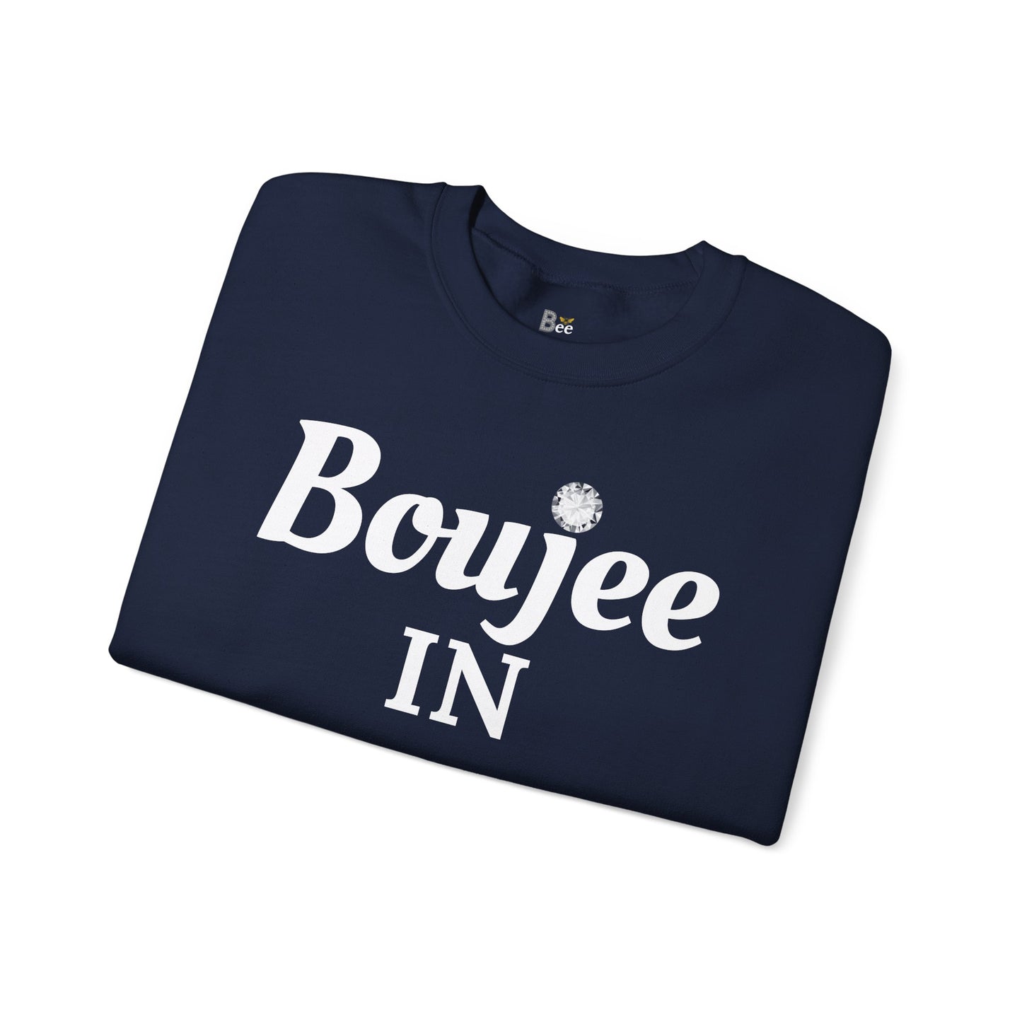 Boujee In My Benz - Heavy Blend™ Dark Colors Crewneck Sweatshirt