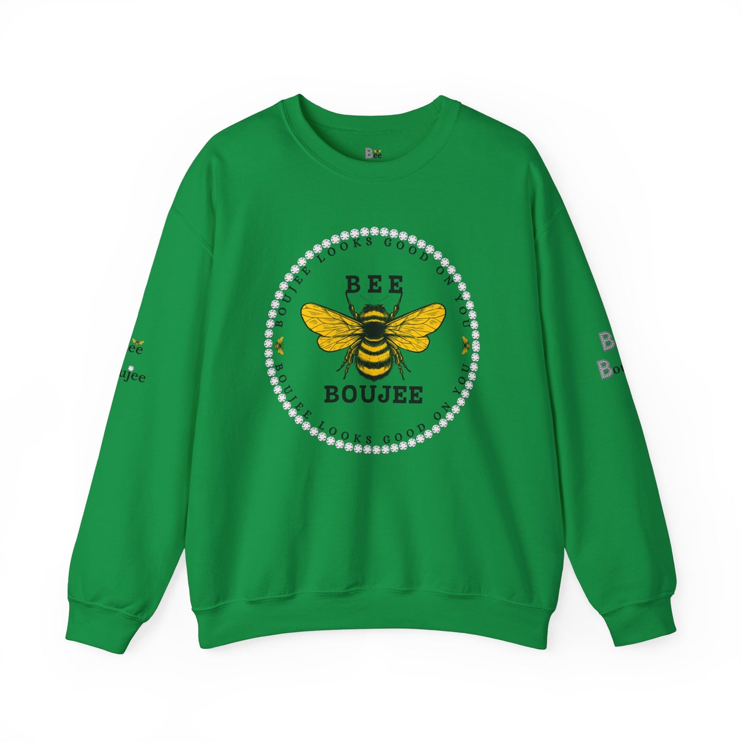 Boujee Looks Good on You - Heavy Blend™ Light Colors Crewneck Sweatshirt