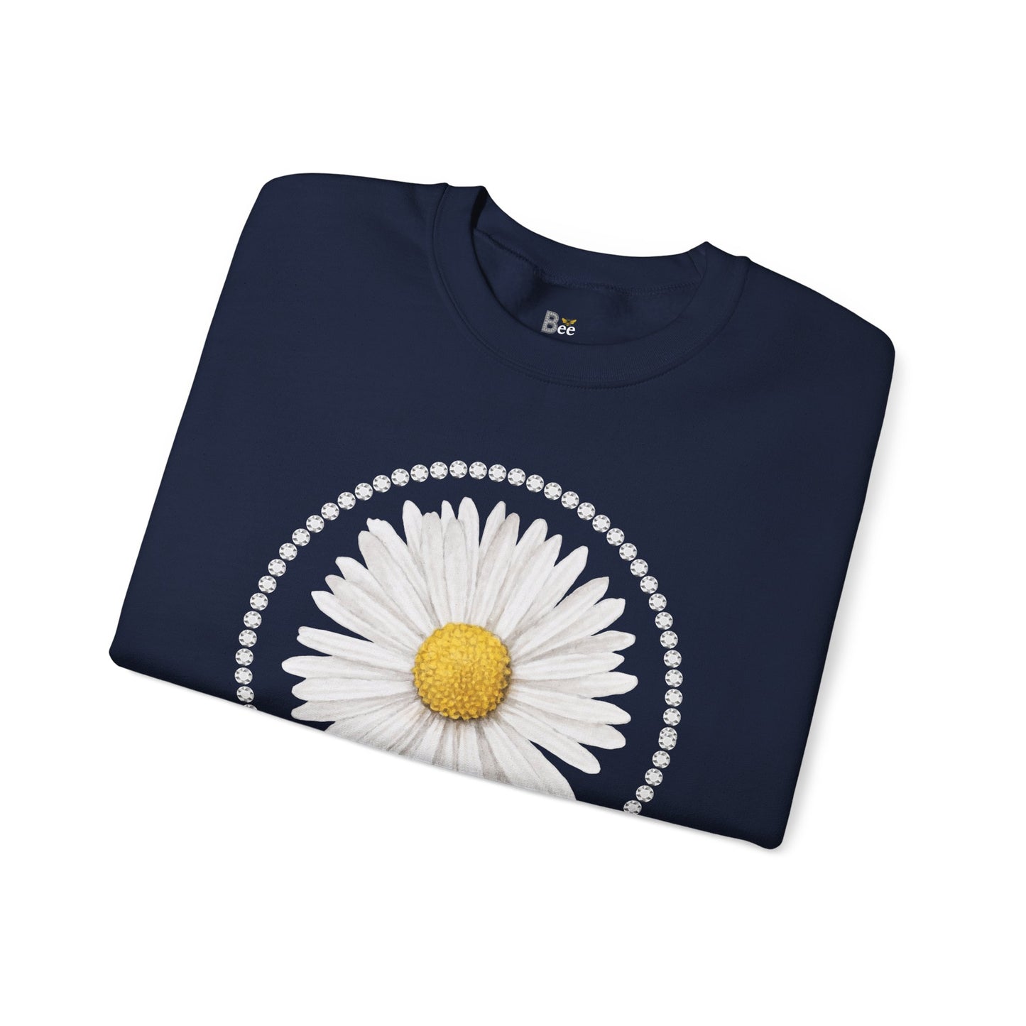 Boujee Daisy - Heavy Blend™ Dark Colors Crewneck Sweatshirt
