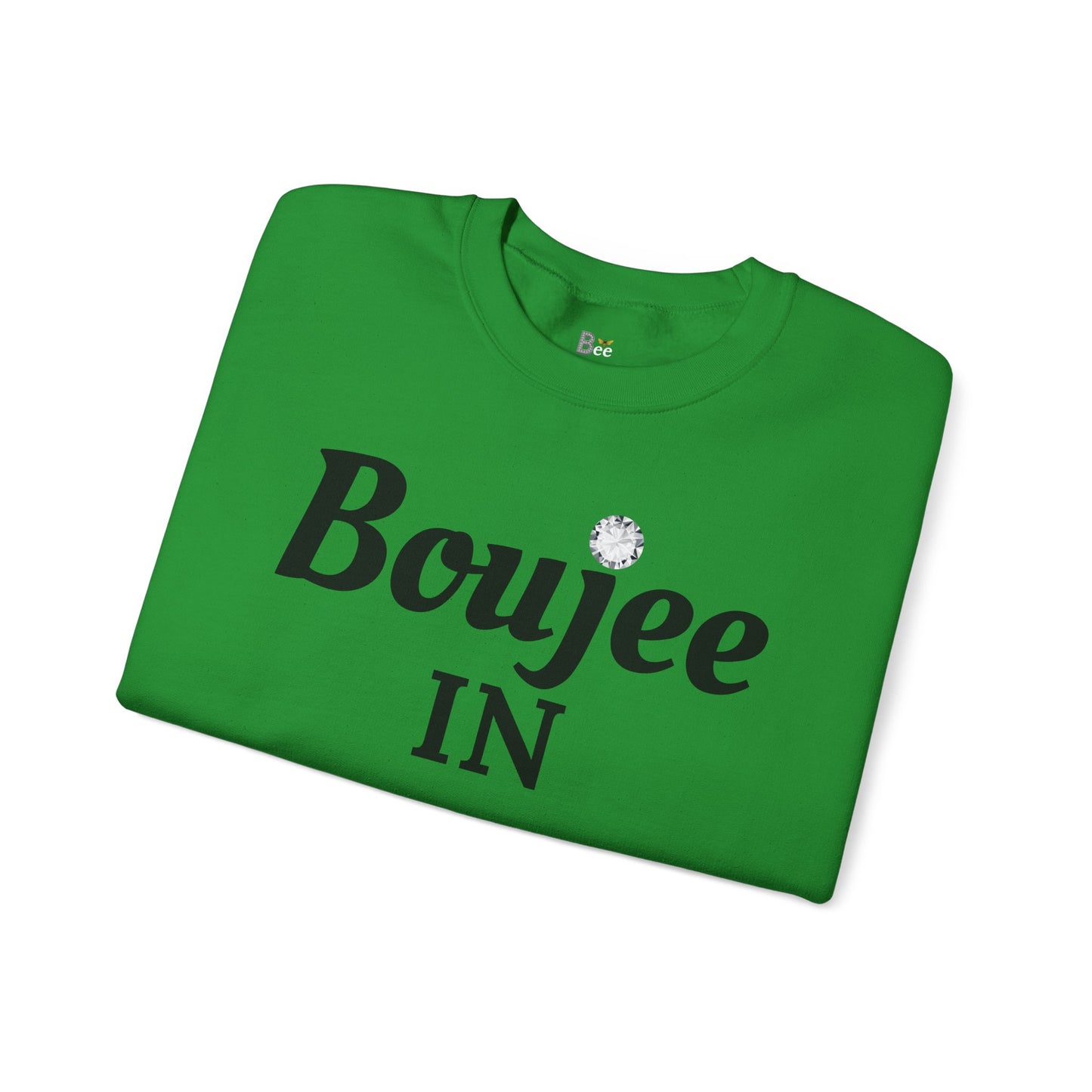 Boujee In My Benz - Heavy Blend™ Light Colors Crewneck Sweatshirt