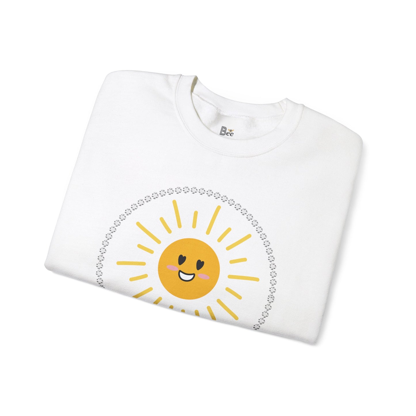 Boujee Golden Sunshine - Heavy Blend™ Light Colors Crewneck Sweatshirt