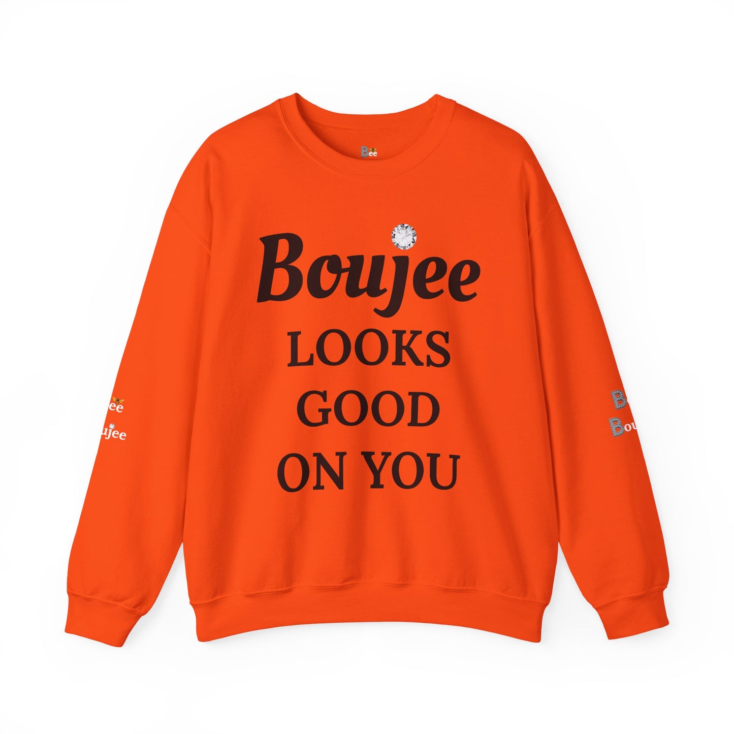 Boujee Looks Good On You - Heavy Blend™ Light Colors Crewneck Sweatshirt