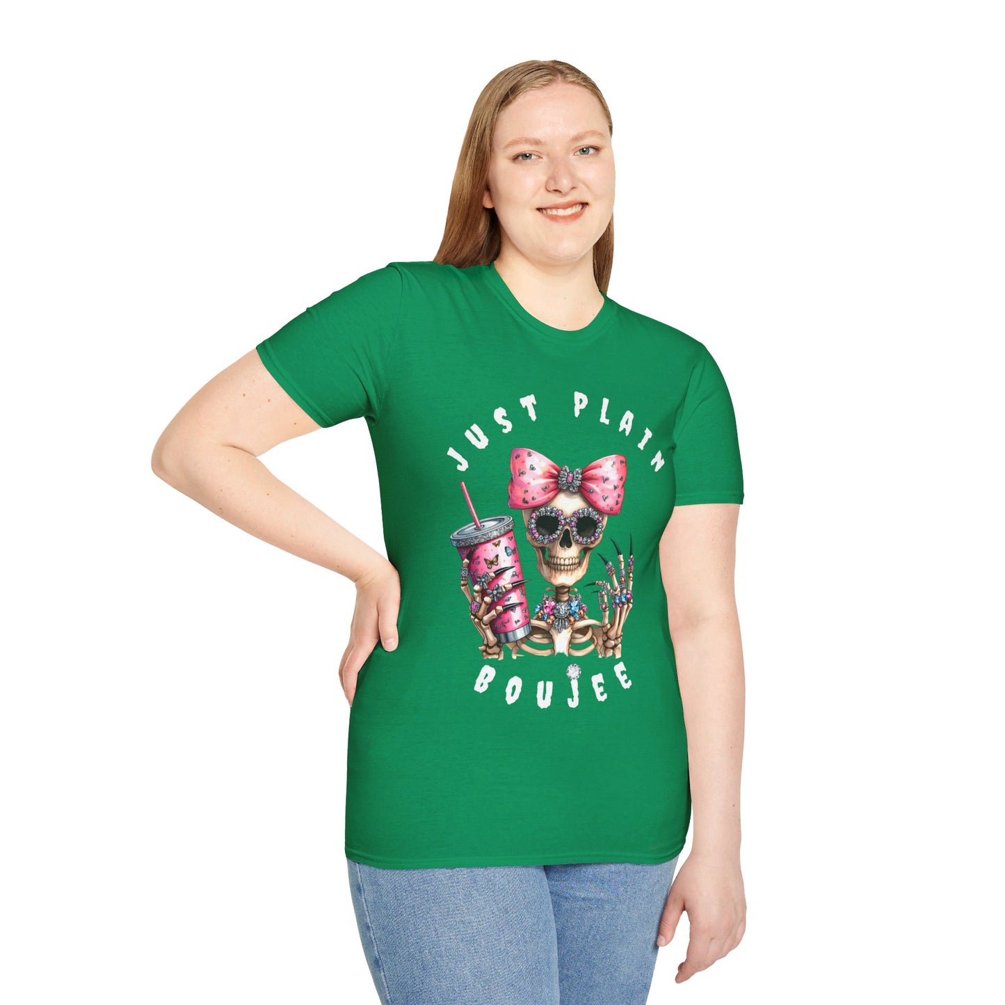 Halloween Just Plain Boujee - Softstyle T-Shirt