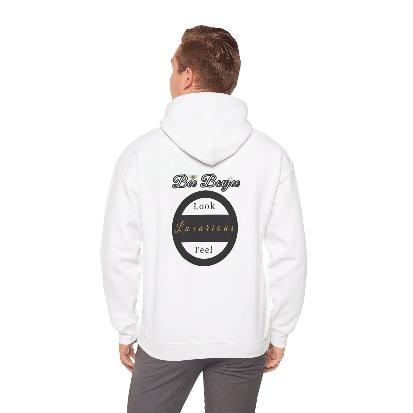 Halloween Booo in Boooujee Heavy Blend™ Hooded Sweatshirt