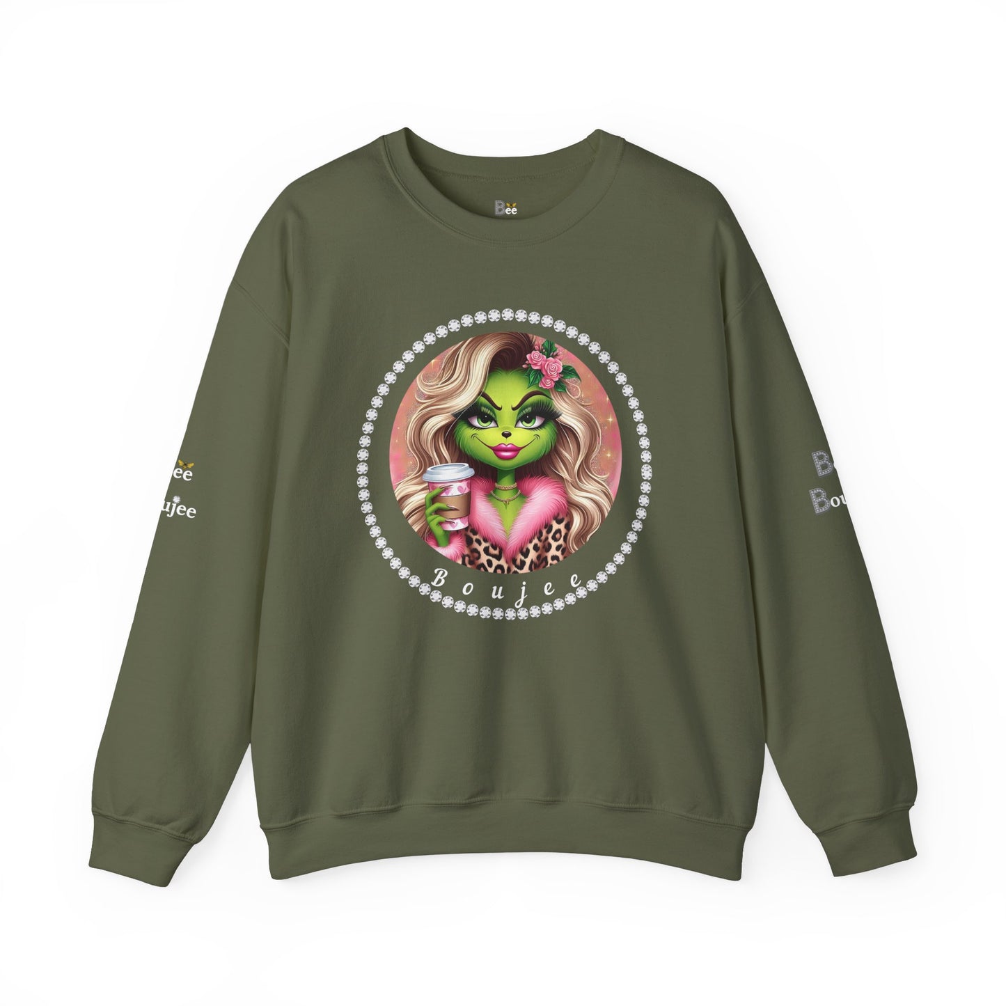 Boujee "Gritch" - Heavy Blend™ Dark Colors Crewneck Sweatshirt
