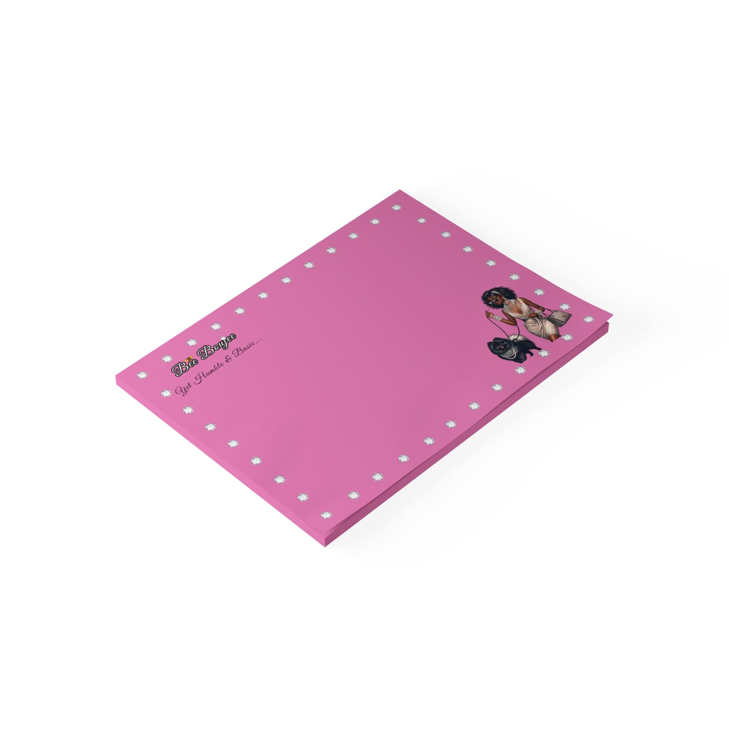 Bee Boujee DIAMONDS Stroll 04 - Post-it® Note Pads 8x6