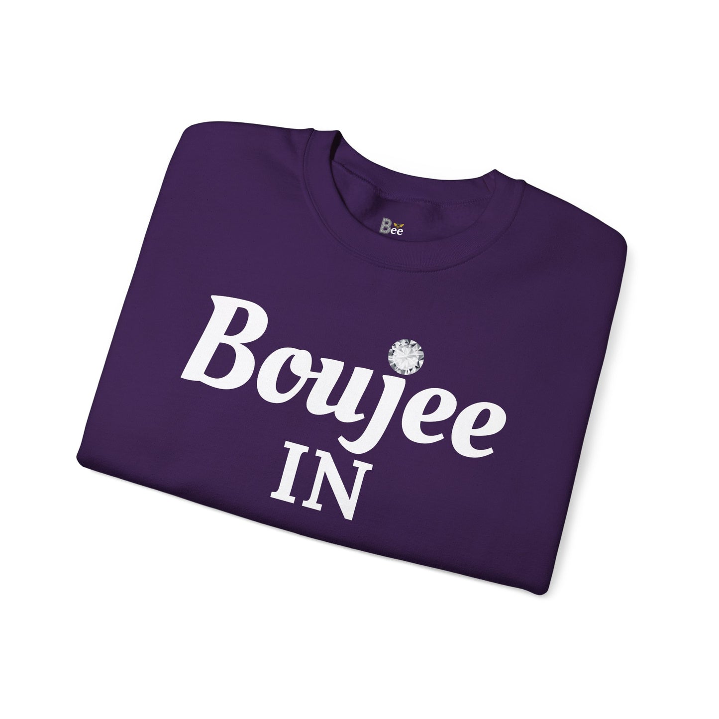 Boujee In My Benz - Heavy Blend™ Dark Colors Crewneck Sweatshirt