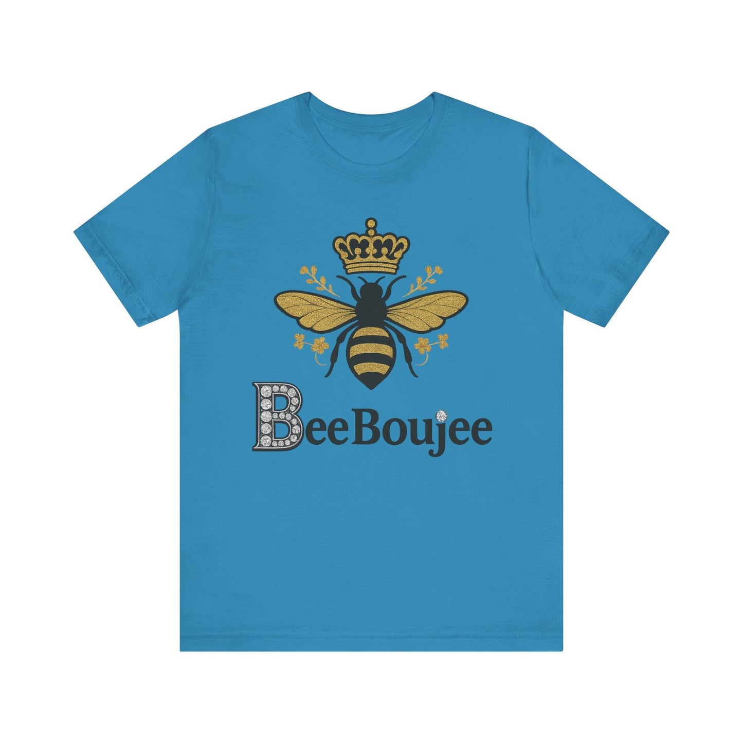 Bee Boujee Jersey Tee - Stylish Signature Bee Boujee T-Shirt for Casual Wear, Gift for Her, Nature Lovers, Birthday Present, Summer Fashion