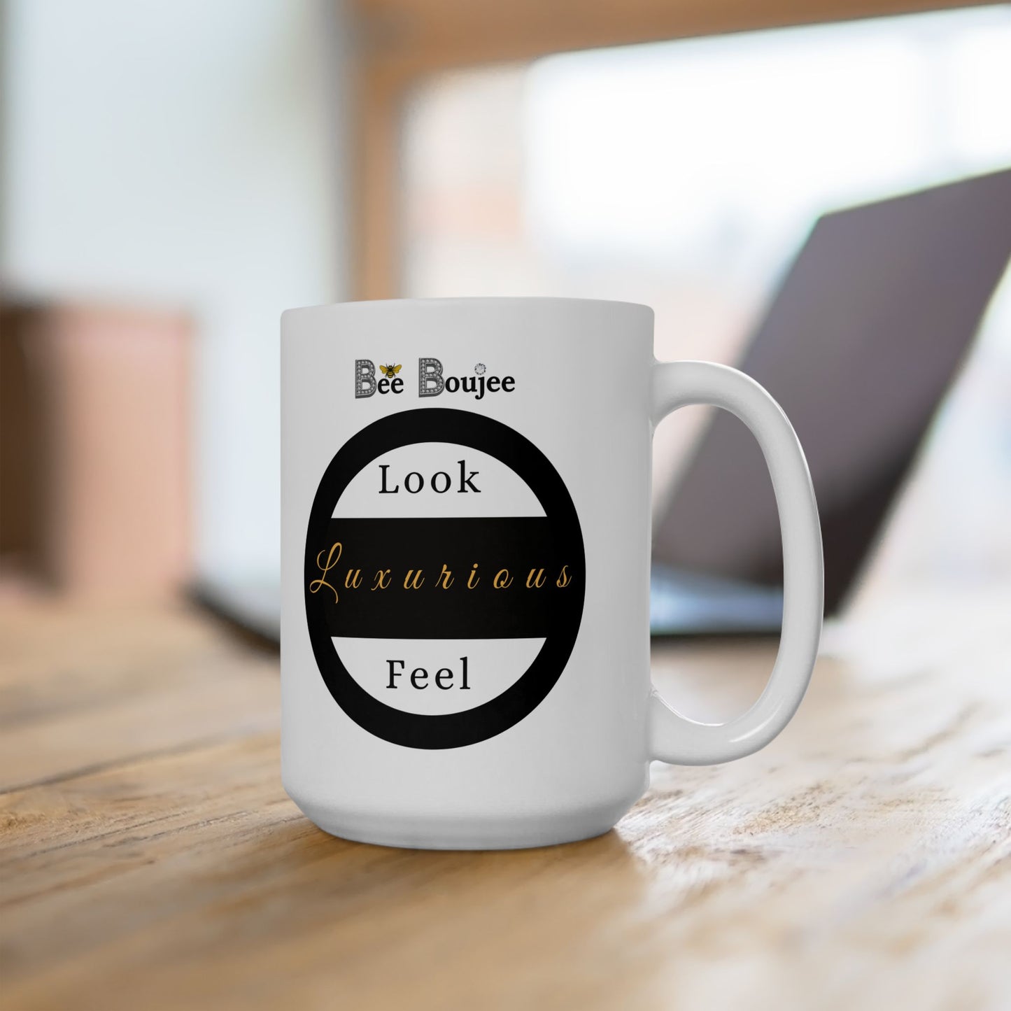 Boujee In My BMW - Mug WHITE 15oz