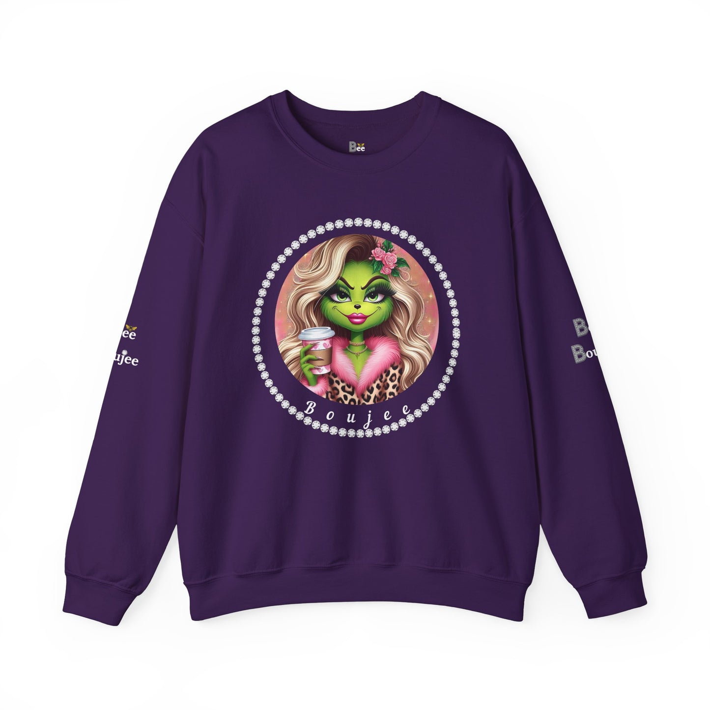 Boujee "Gritch" - Heavy Blend™ Dark Colors Crewneck Sweatshirt