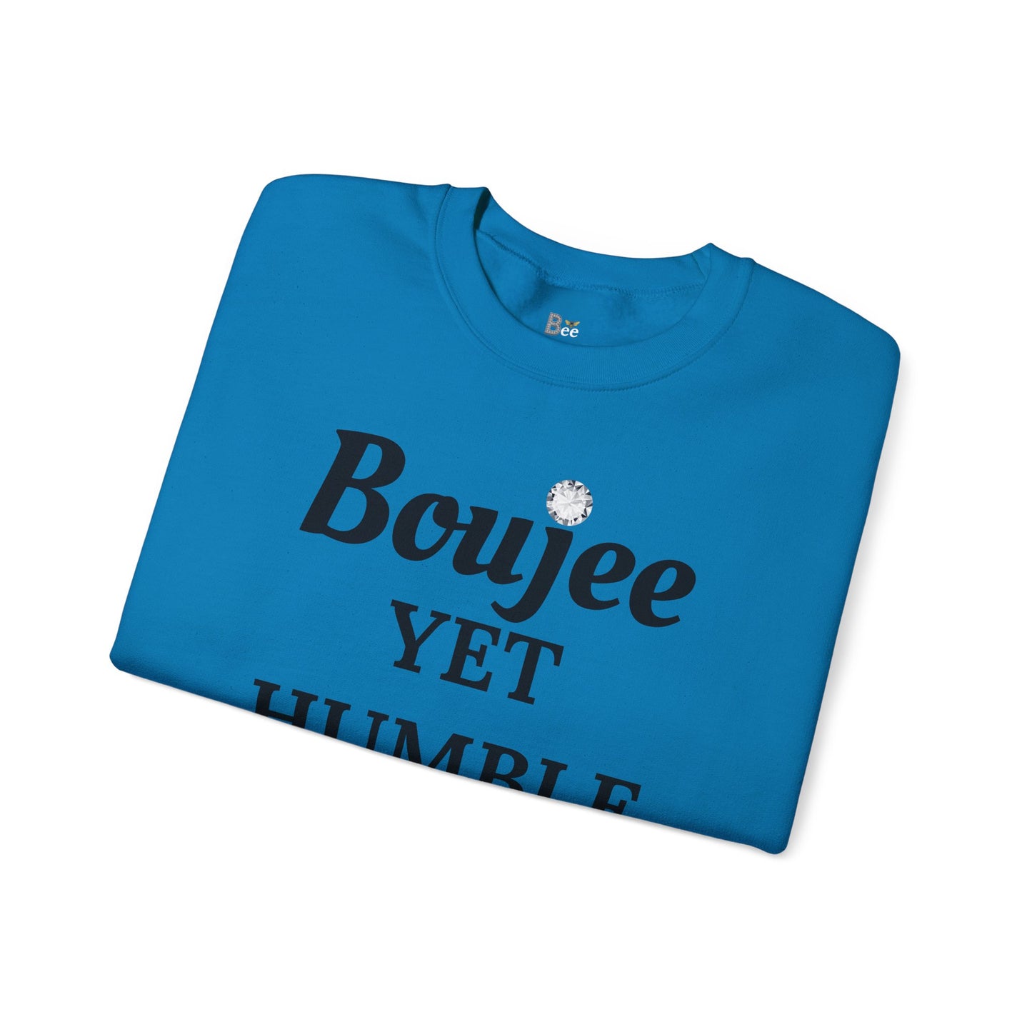 Boujee Yet Humble & Basic - Heavy Blend™ Light Colors Crewneck Sweatshirt
