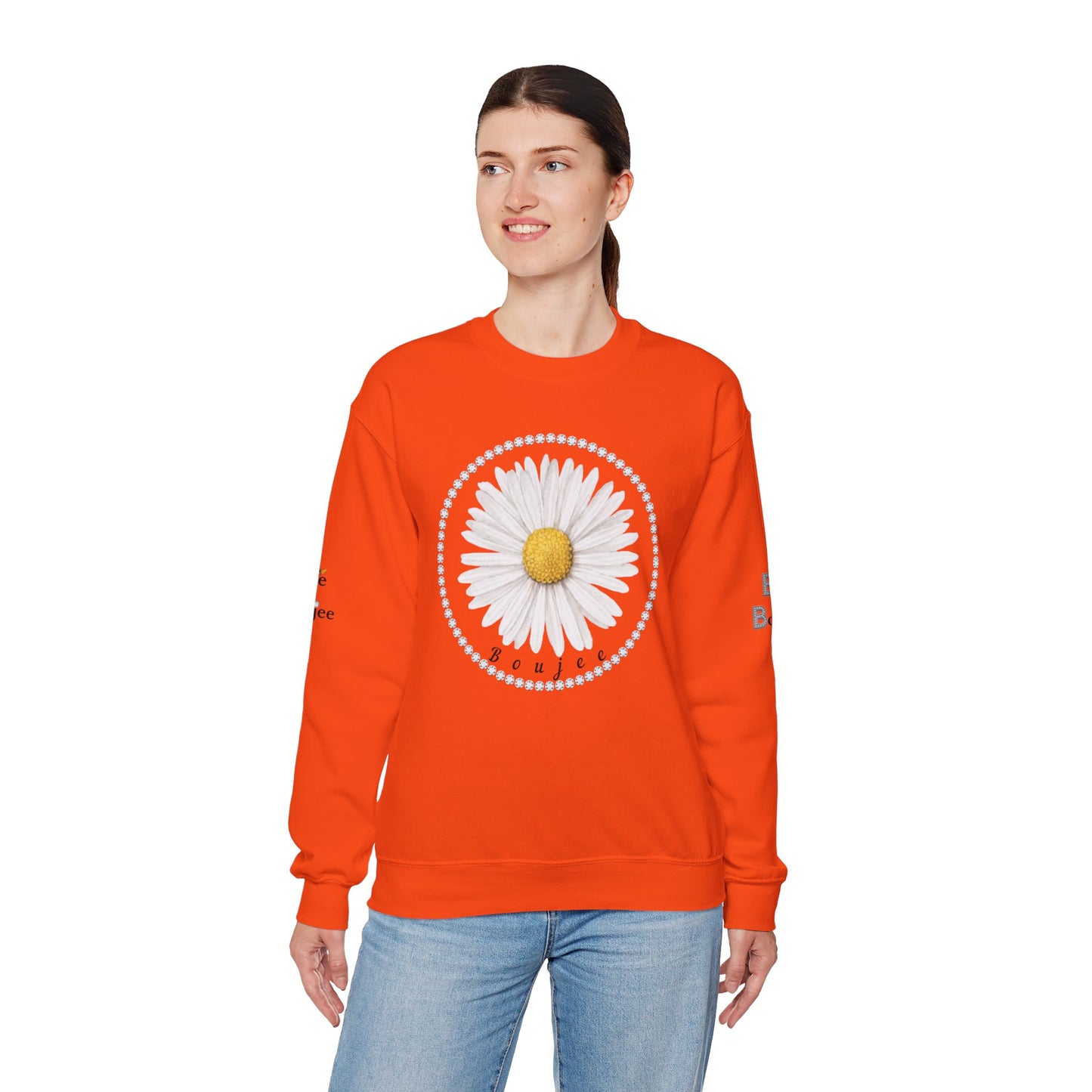 Boujee Daisy - Heavy Blend™ Light Colors Crewneck Sweatshirt