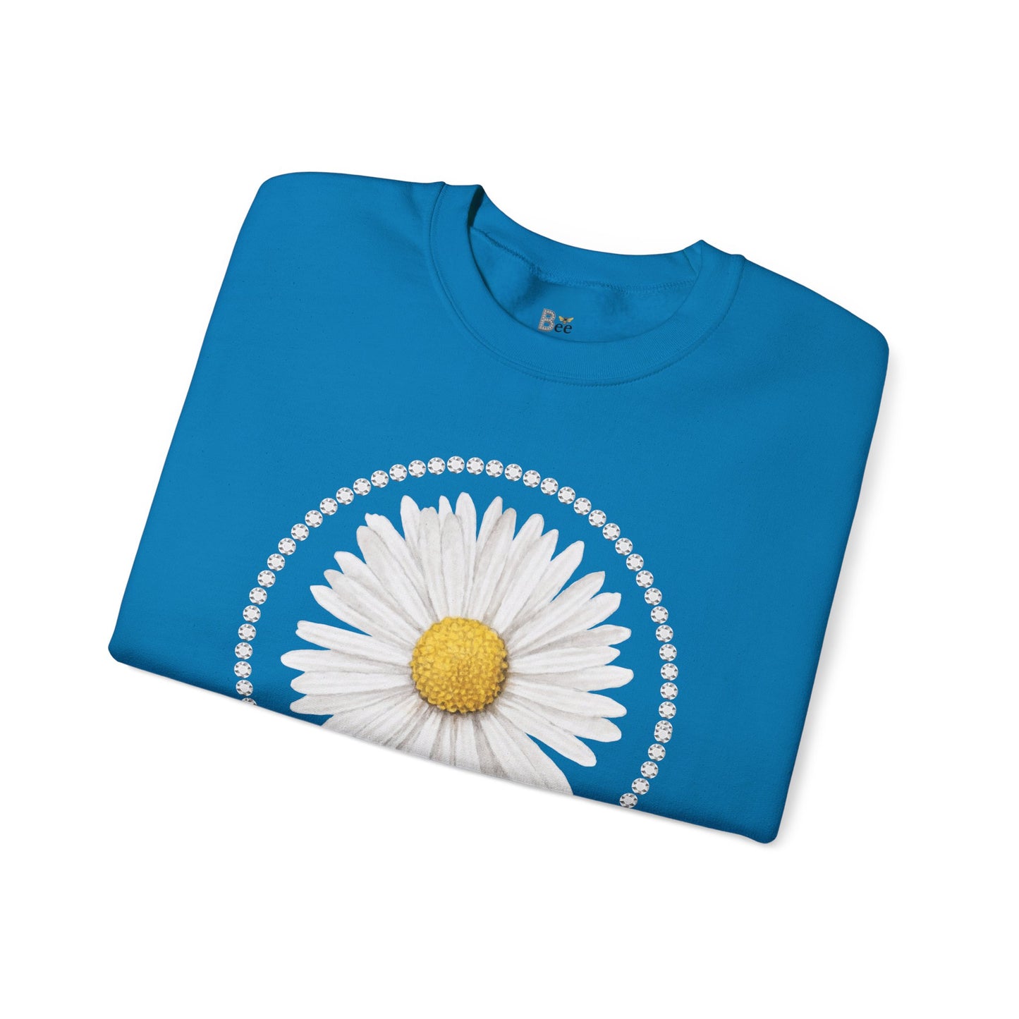 Boujee Daisy - Heavy Blend™ Light Colors Crewneck Sweatshirt