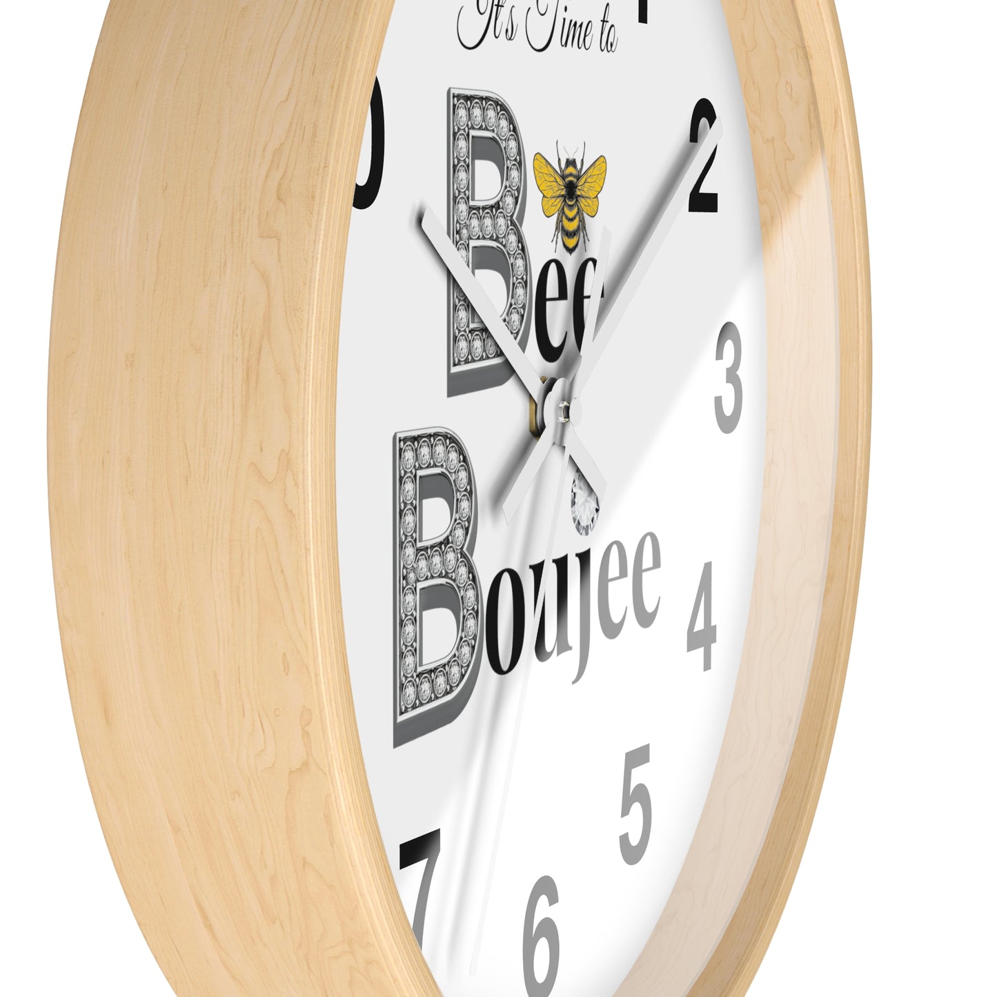 "Bee" Boujee - Wall Clock