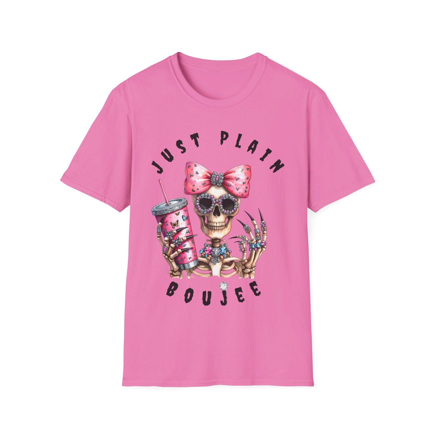 Halloween Just Plain Boujee - Softstyle T-Shirt