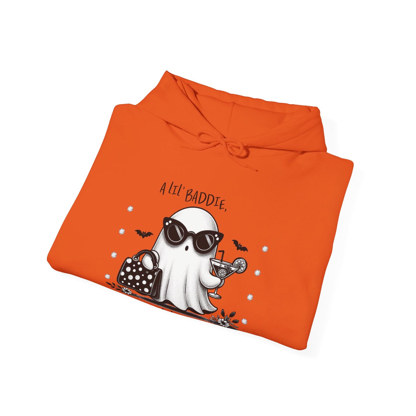 Halloween Booo in Boooujee Heavy Blend™ Hooded Sweatshirt