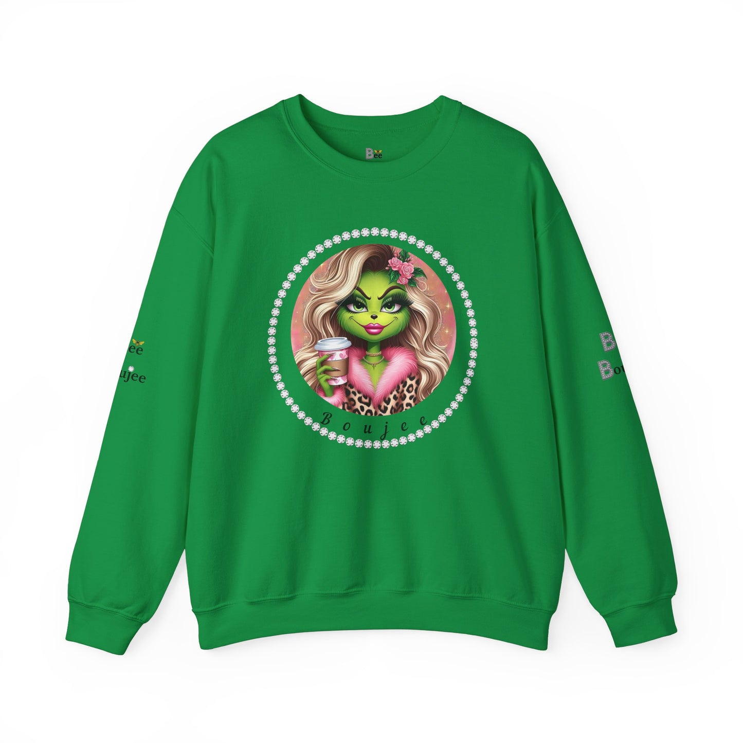 Boujee "Gritch" - Heavy Blend™ Light Colors Crewneck Sweatshirt