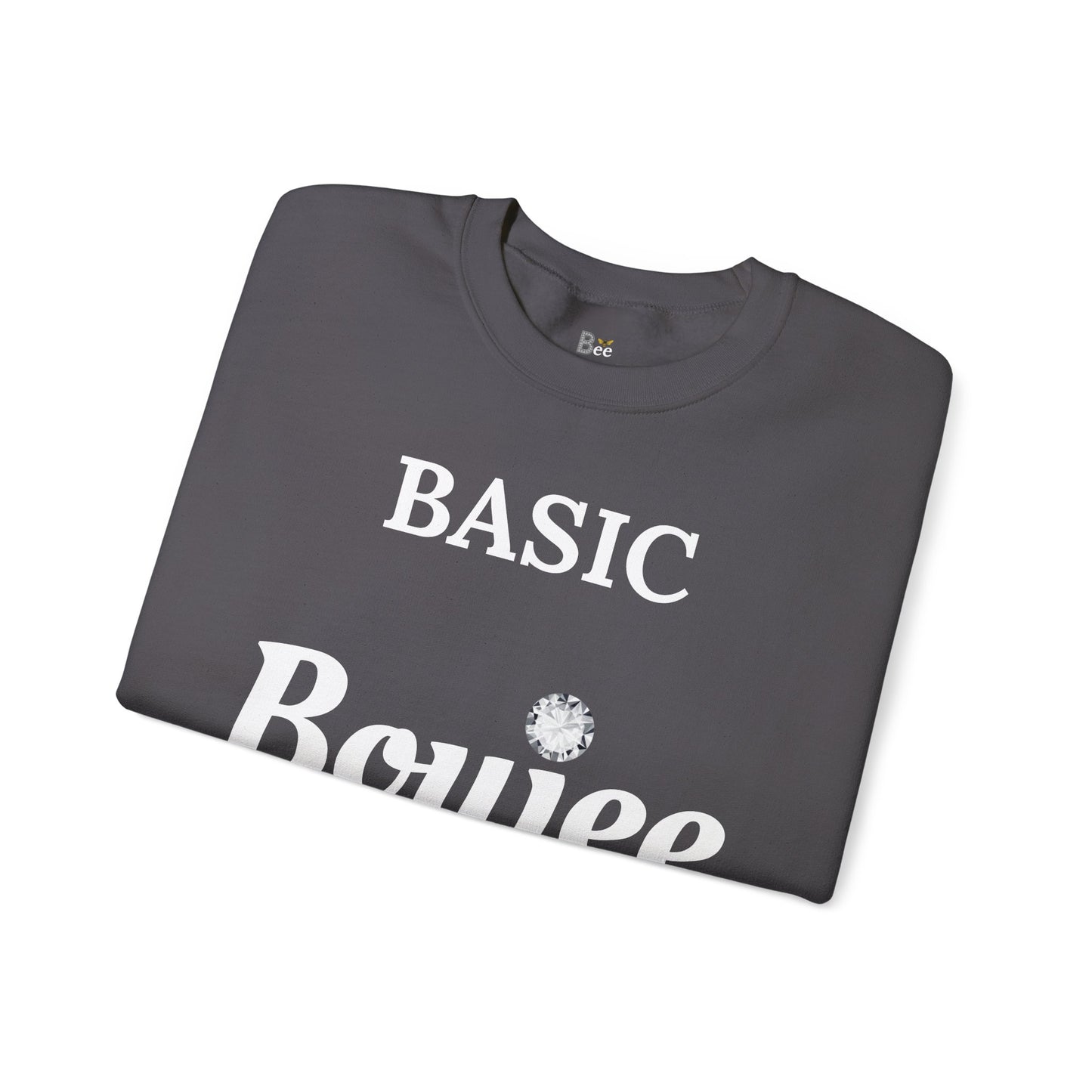 Basic Boujee Blessed - Heavy Blend™ Dark Colors Crewneck Sweatshirt