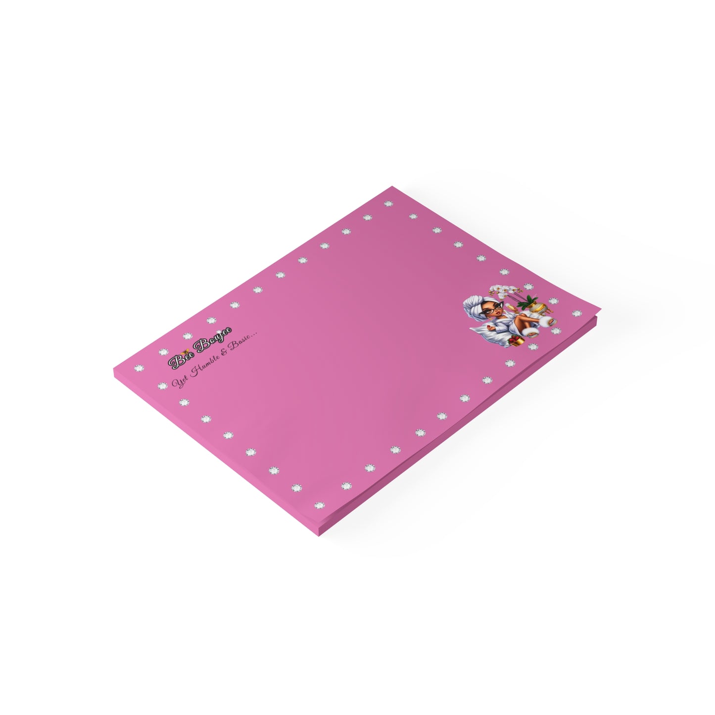 Bee Boujee DIAMONDS Spa 07 - Post-it® Note Pads 8x6