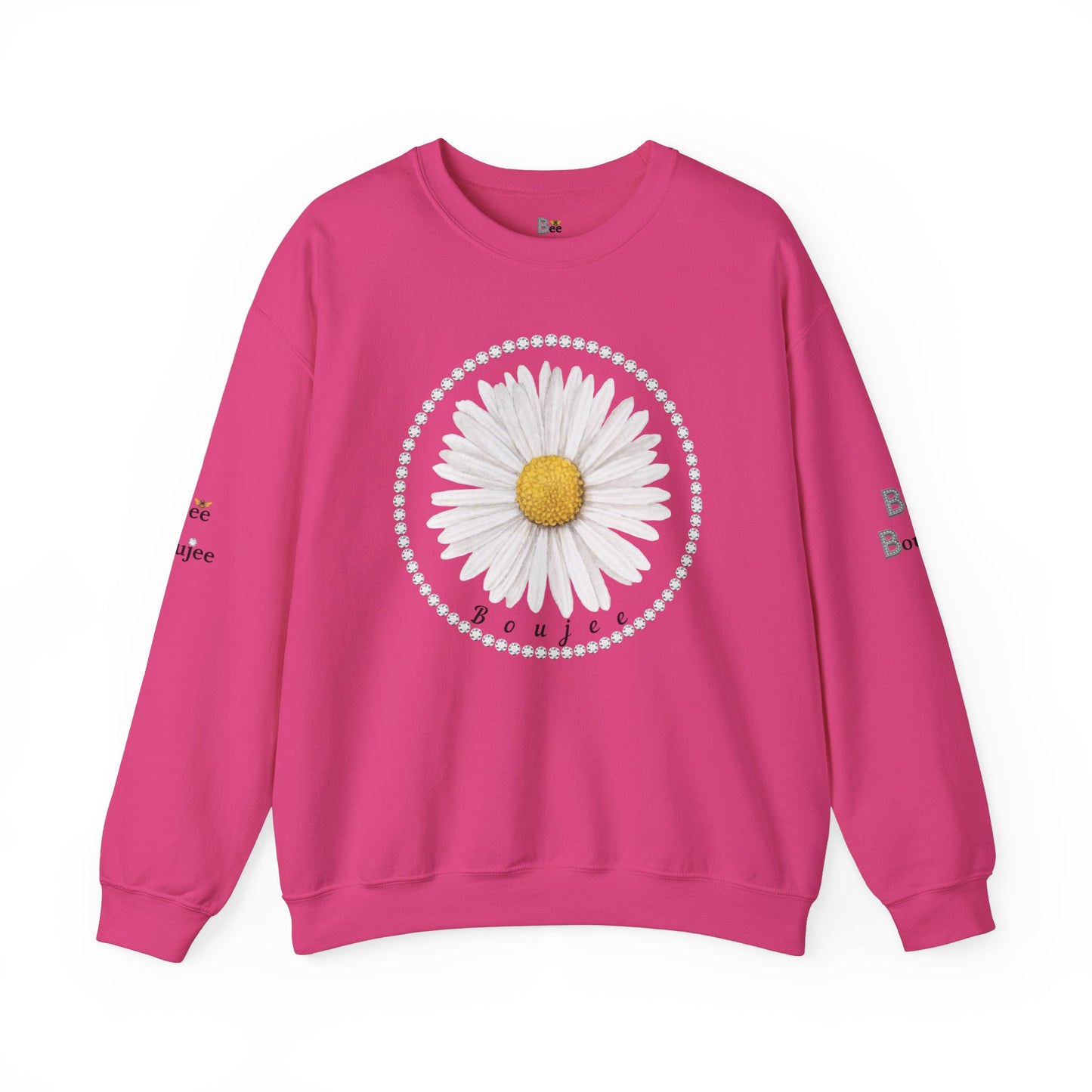 Boujee Daisy - Heavy Blend™ Light Colors Crewneck Sweatshirt