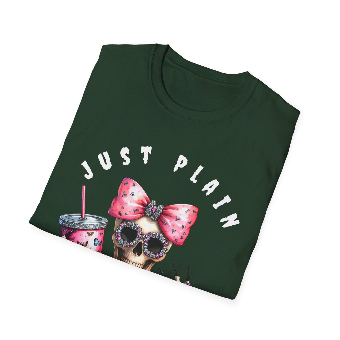 Halloween Just Plain Boujee - Softstyle T-Shirt